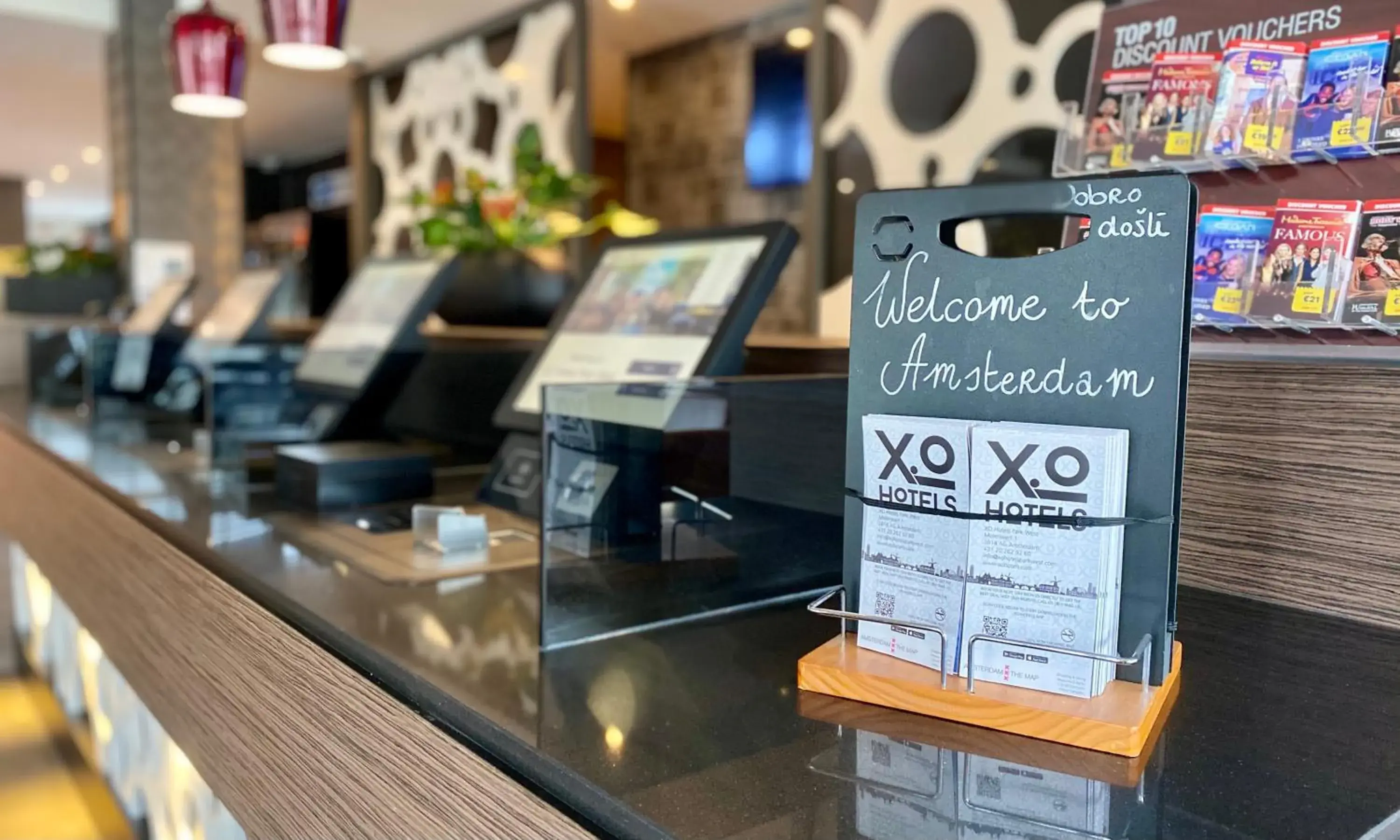 Lobby or reception in XO Hotels Park West Lobby or reception in XO Hotels Park West