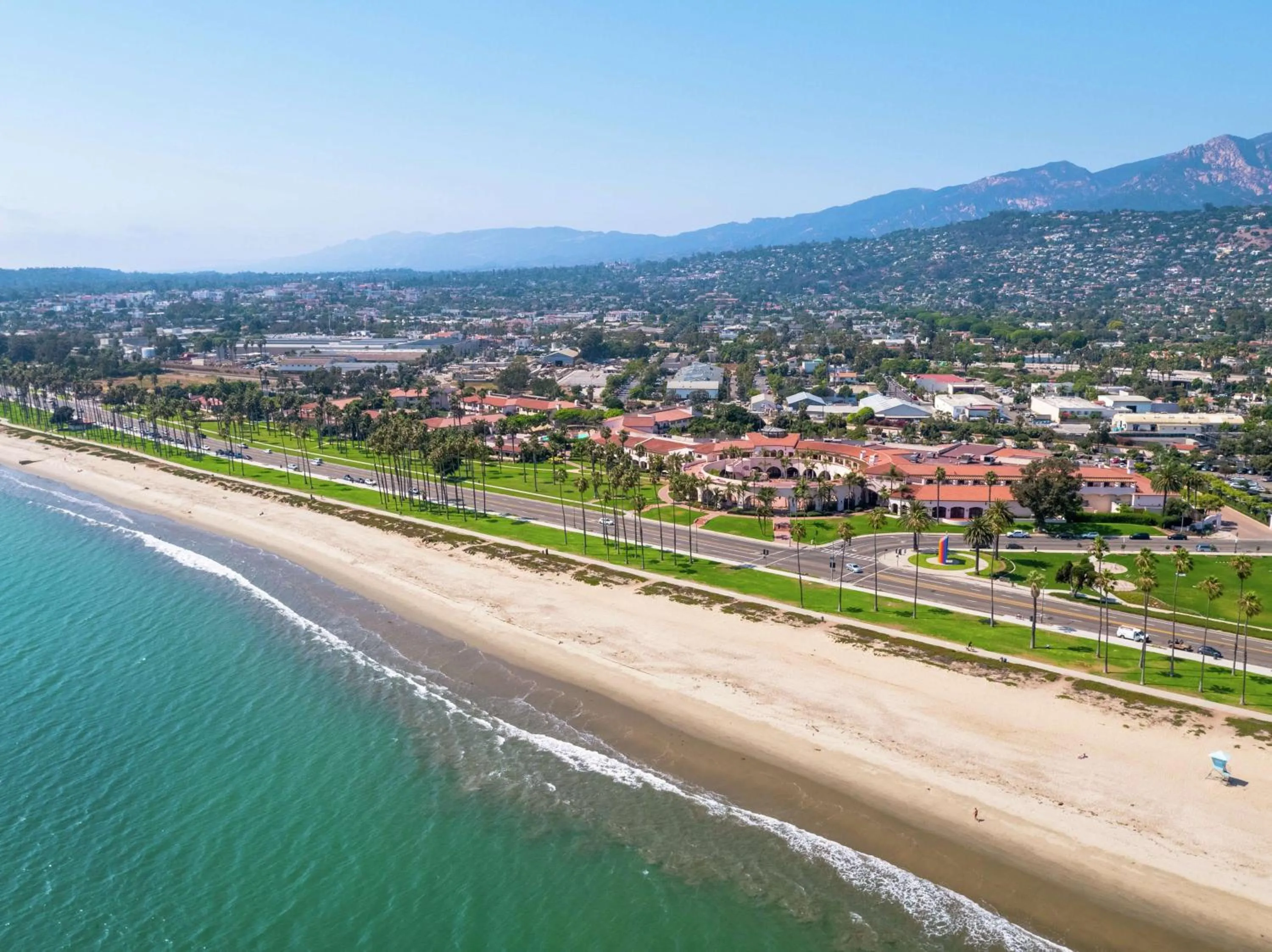 Property building in Hilton Santa Barbara Beachfront Resort