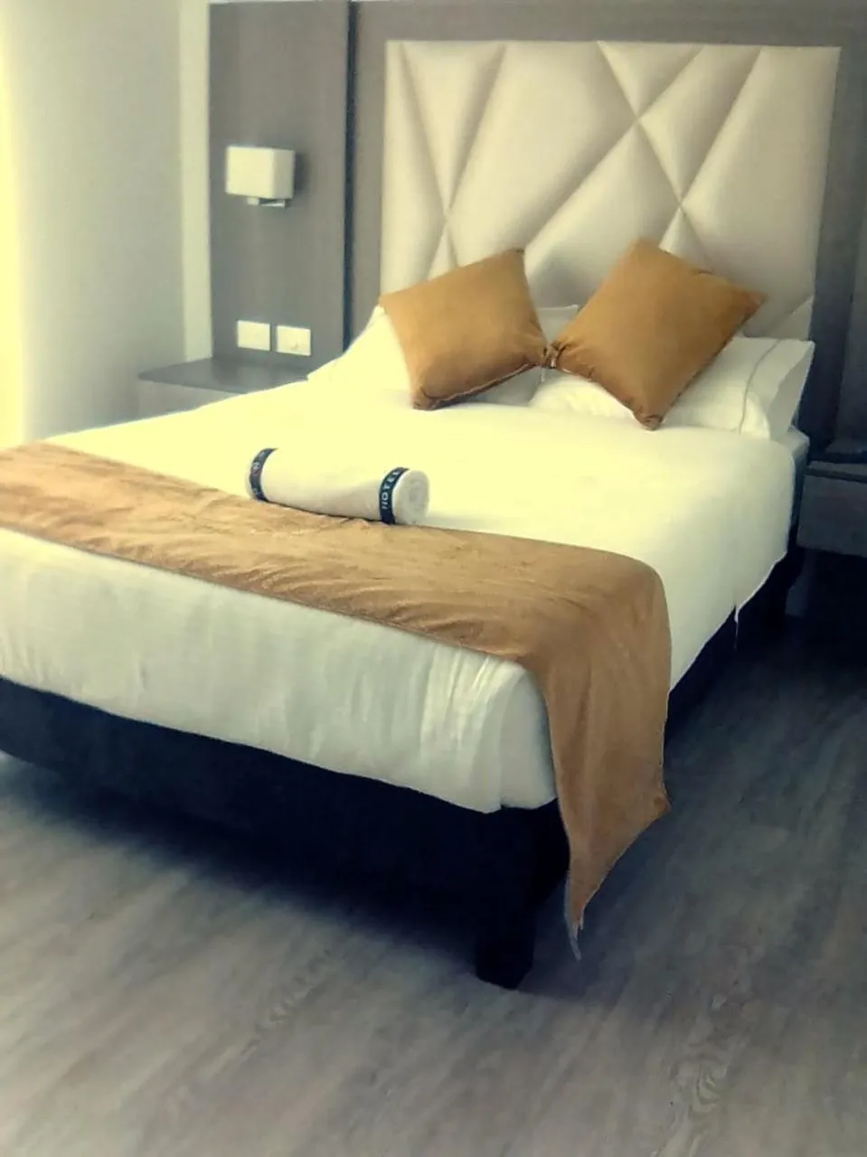 Bed in Hotel Max