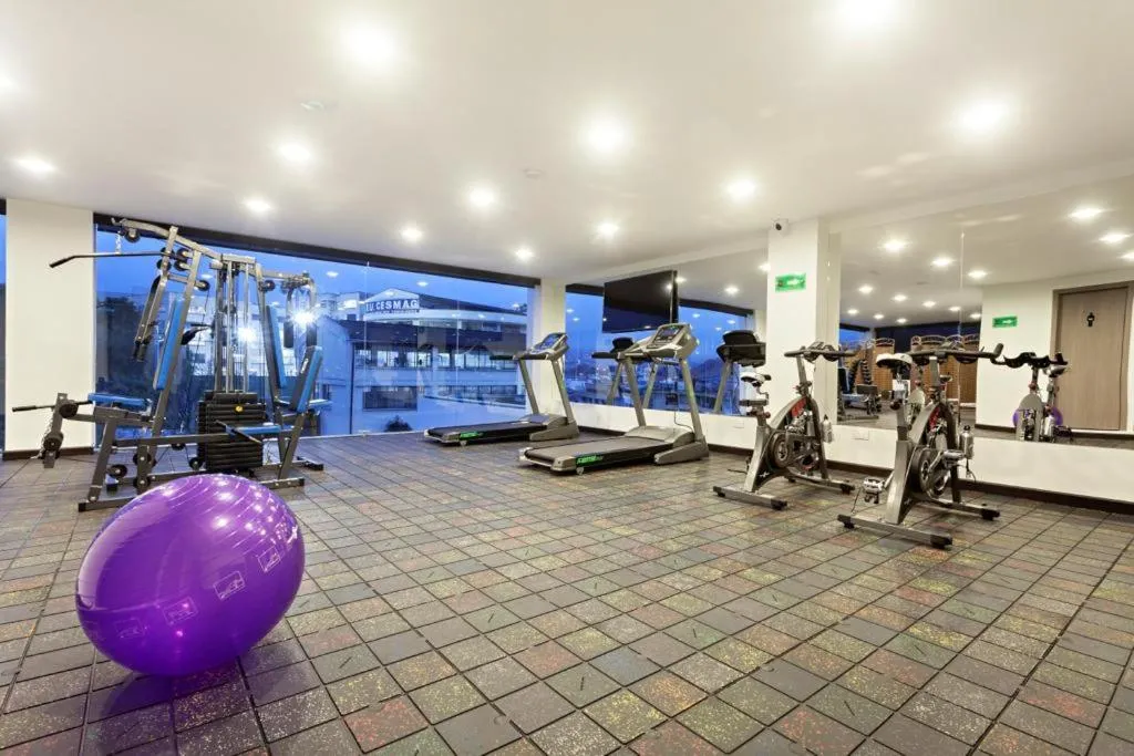 Fitness centre/facilities in Hotel Max