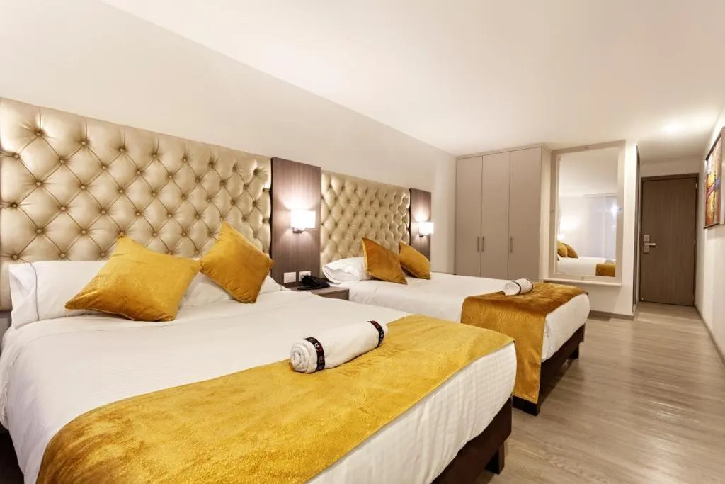 Bed in Hotel Max