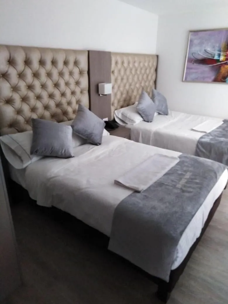 Bed in Hotel Max