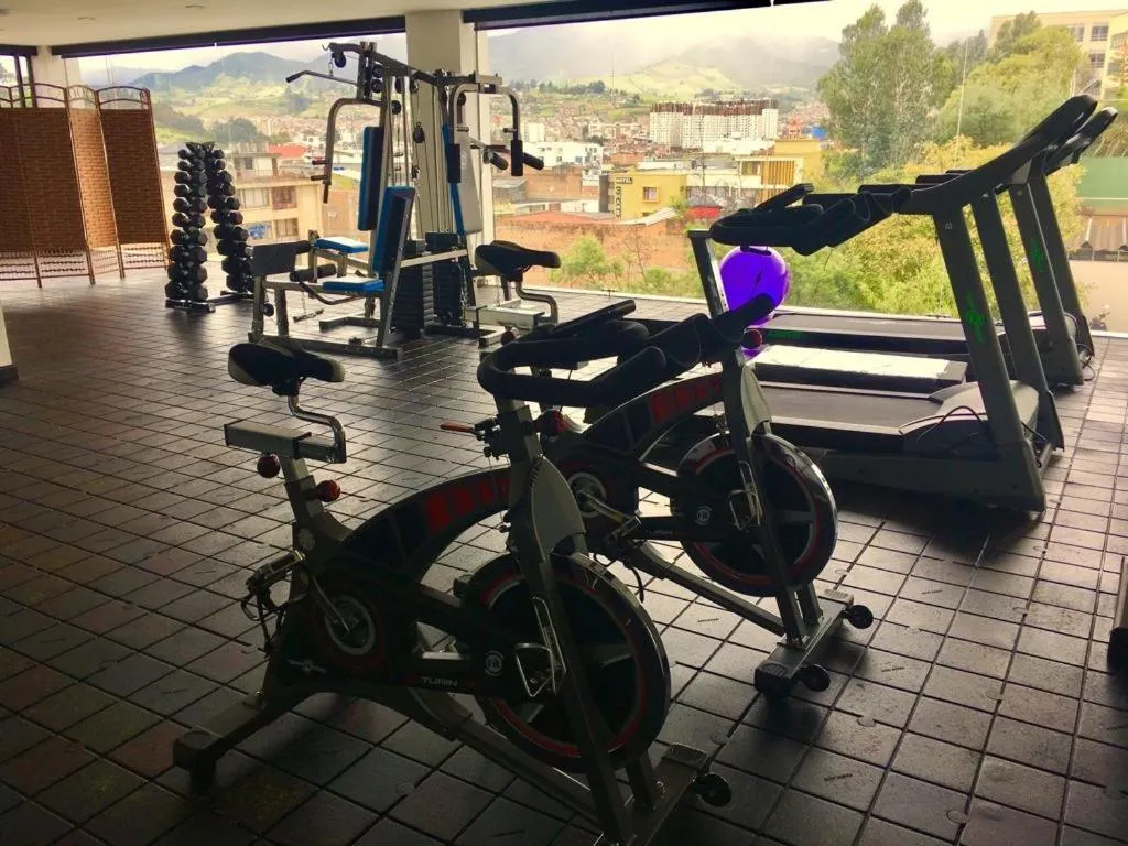Fitness centre/facilities in Hotel Max