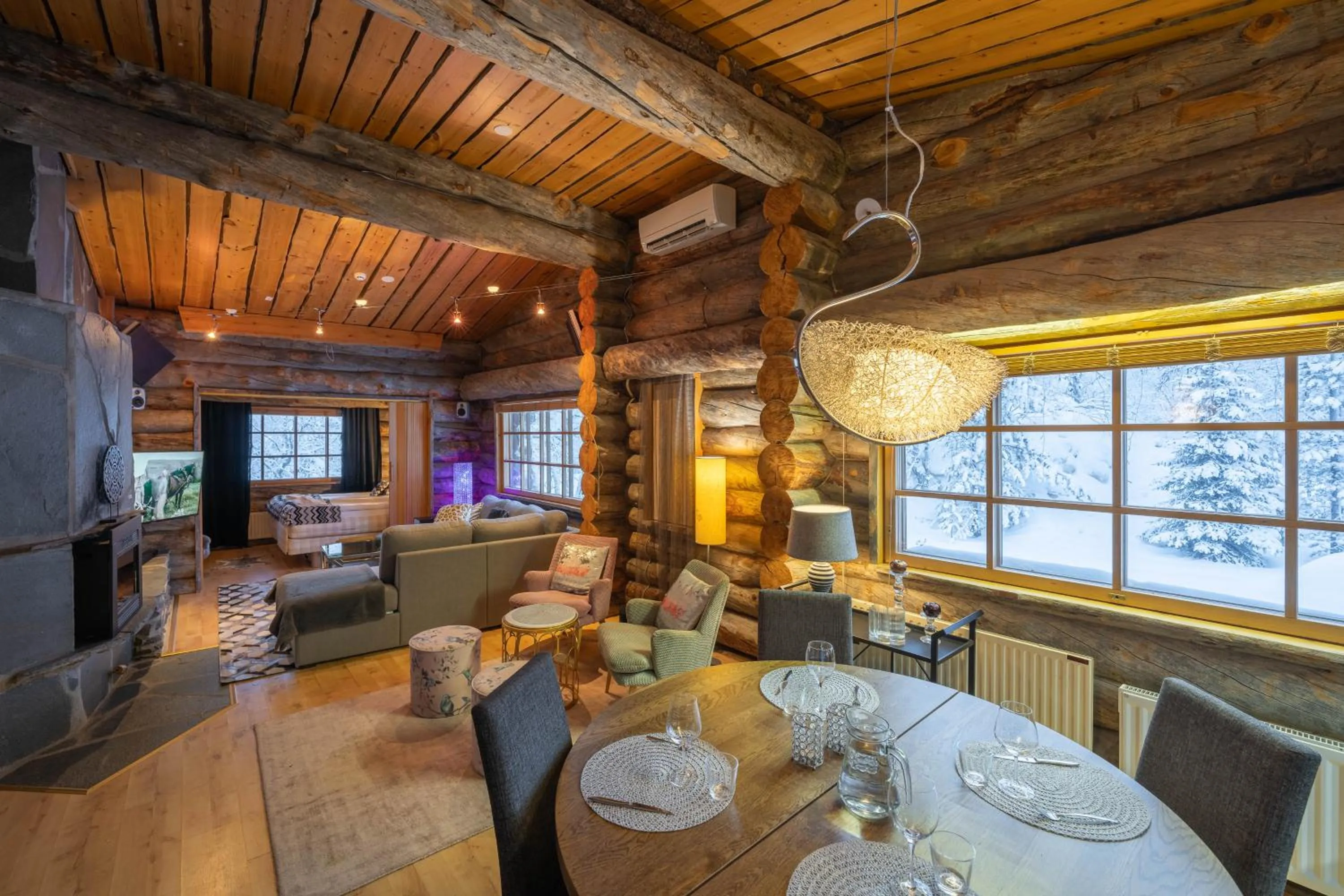 Kuukkeli Log Houses Teerenpesä - Superior Suite A49