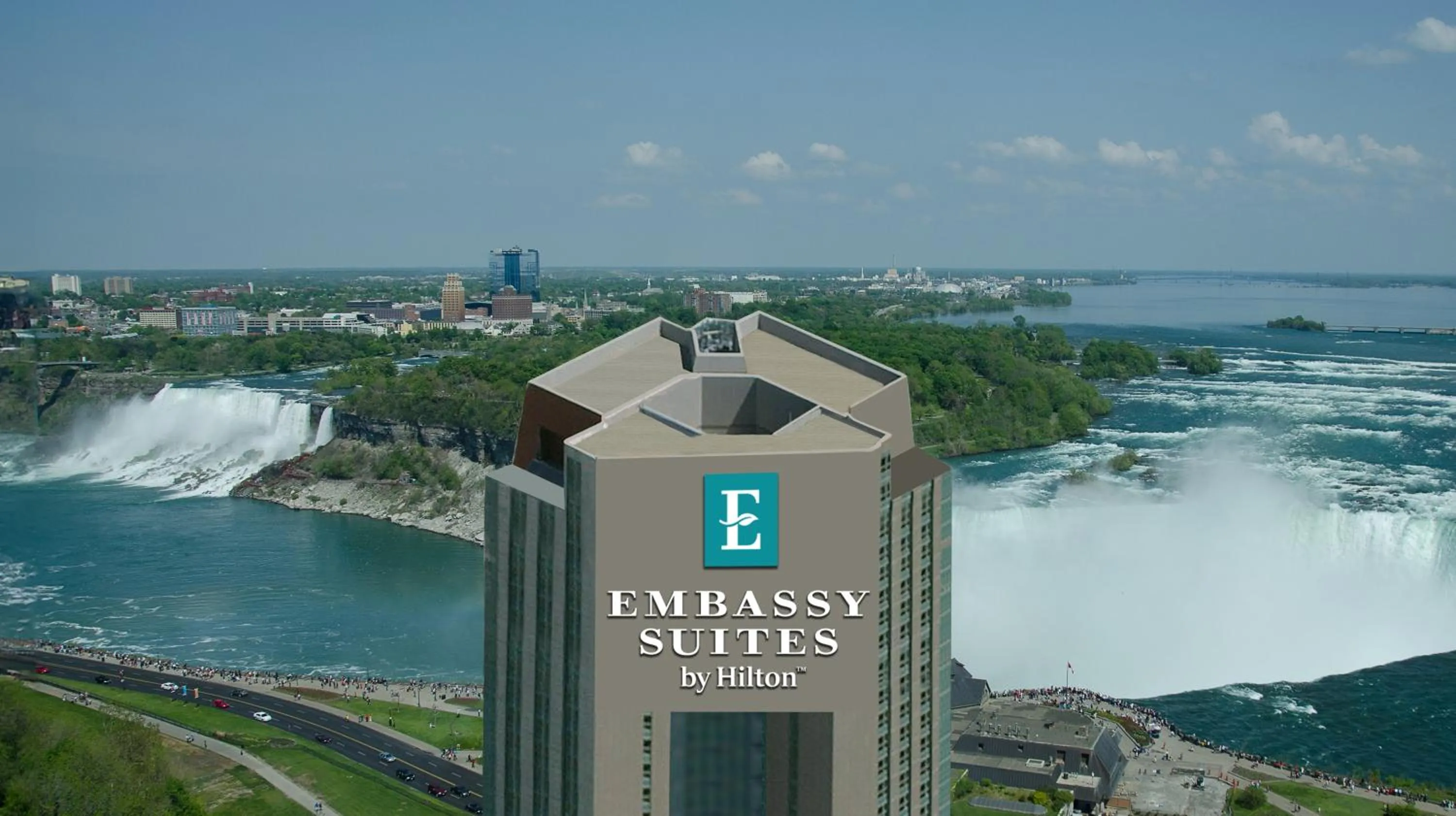 View (from property/room) in Embassy Suites by Hilton Niagara Falls/ Fallsview