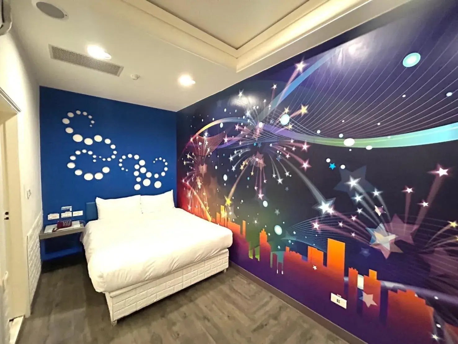 Bed in 柜富賓王旅店-台北館 Giant Rich King Plaza Hotel Bed in 柜富賓王旅店-台北館 Giant Rich King Plaza Hotel