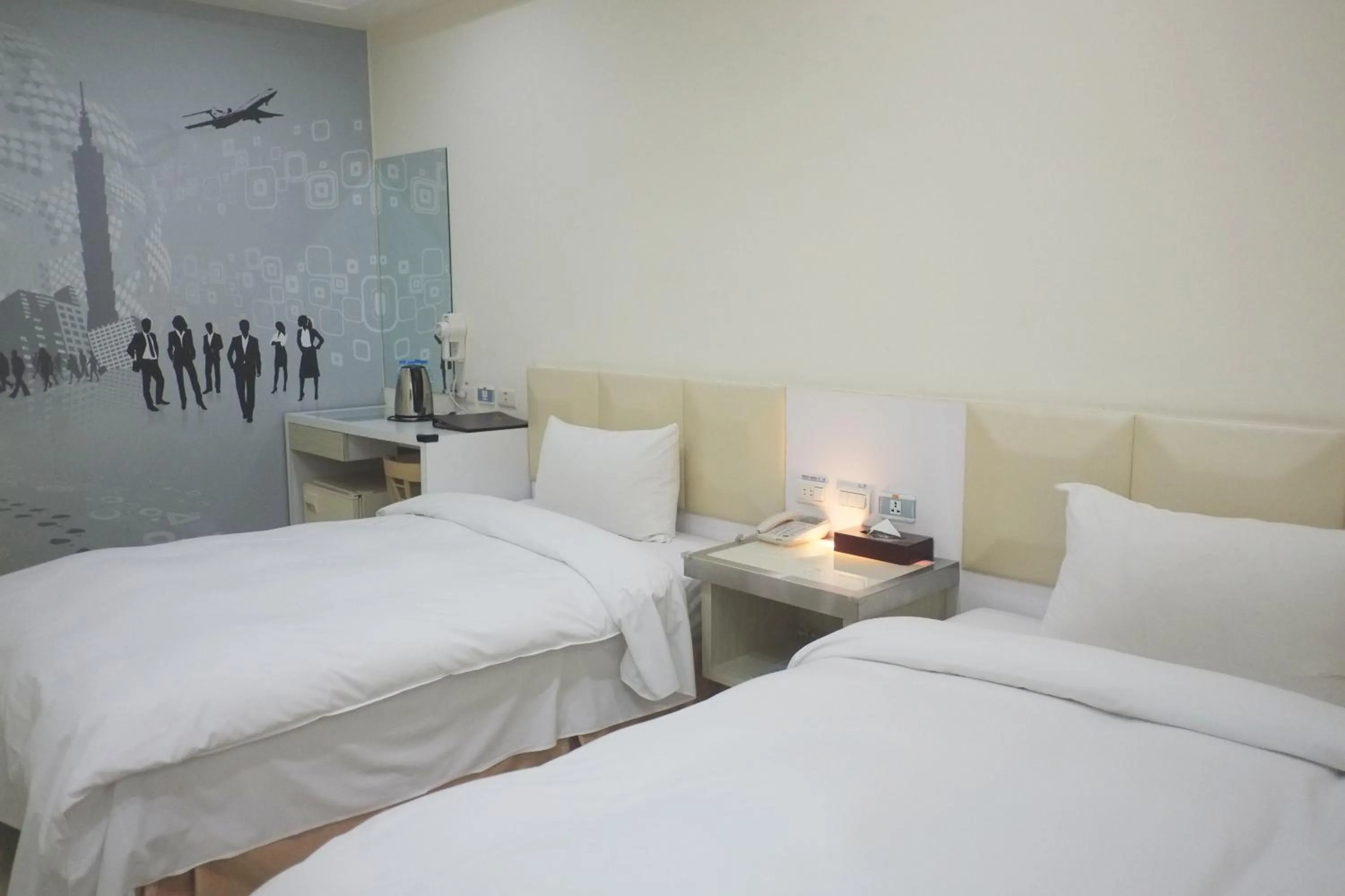 Photo of the whole room, Bed in 柜富賓王旅店-台北館 Giant Rich King Plaza Hotel