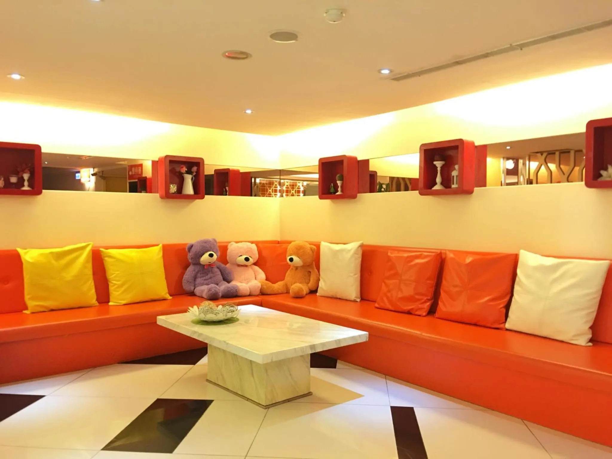 Communal lounge/ TV room in 柜富賓王旅店-台北館 Giant Rich King Plaza Hotel