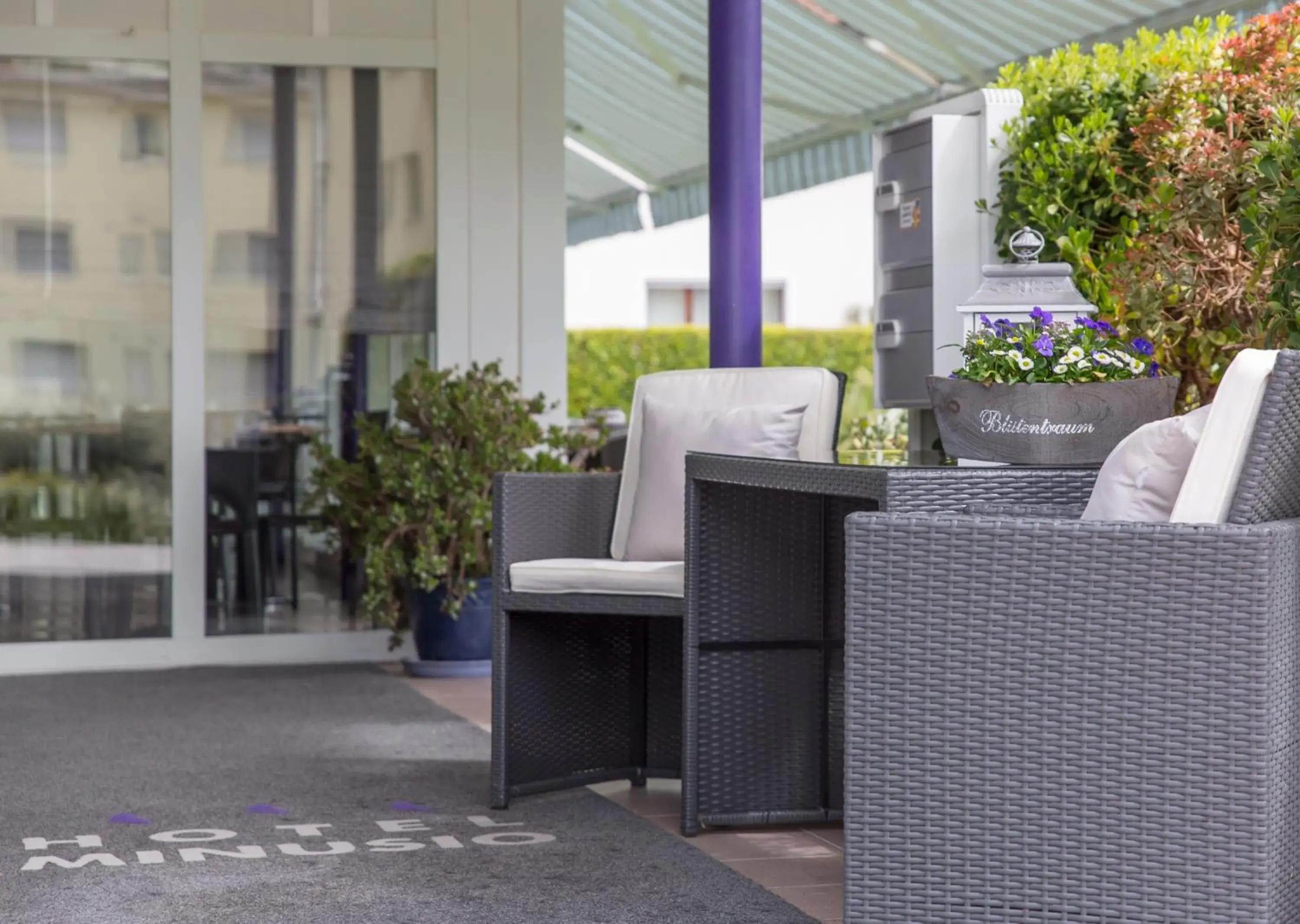 Facade/entrance in Smart-HOTEL MINUSIO, a Swiss Quality Hotel Facade/entrance in Smart-HOTEL MINUSIO, a Swiss Quality Hotel