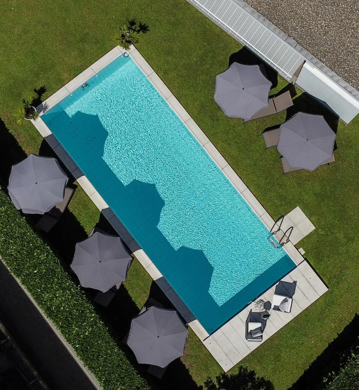 Swimming pool in Smart-HOTEL MINUSIO, a Swiss Quality Hotel