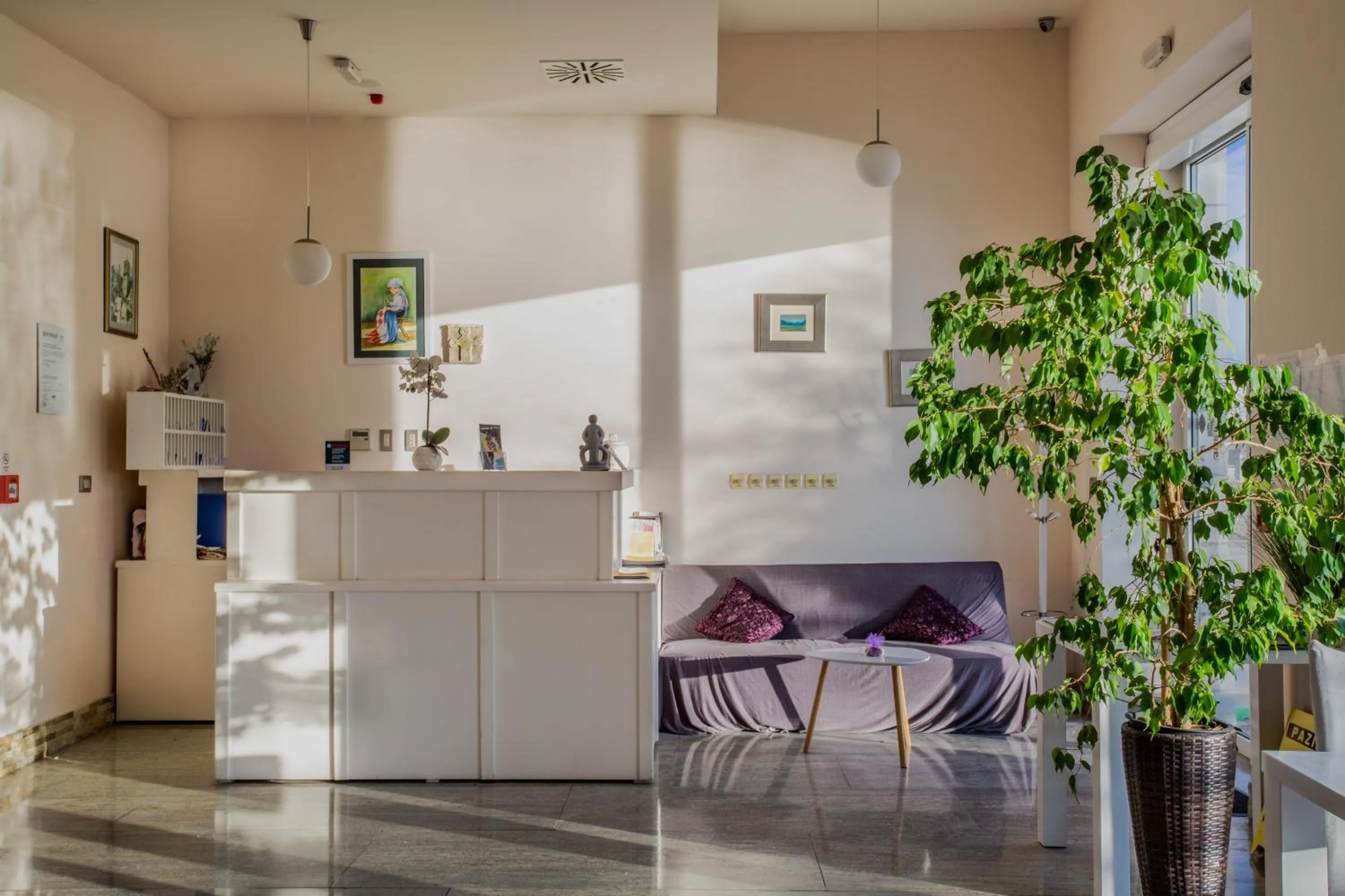 Lobby or reception in Hotel Pleter