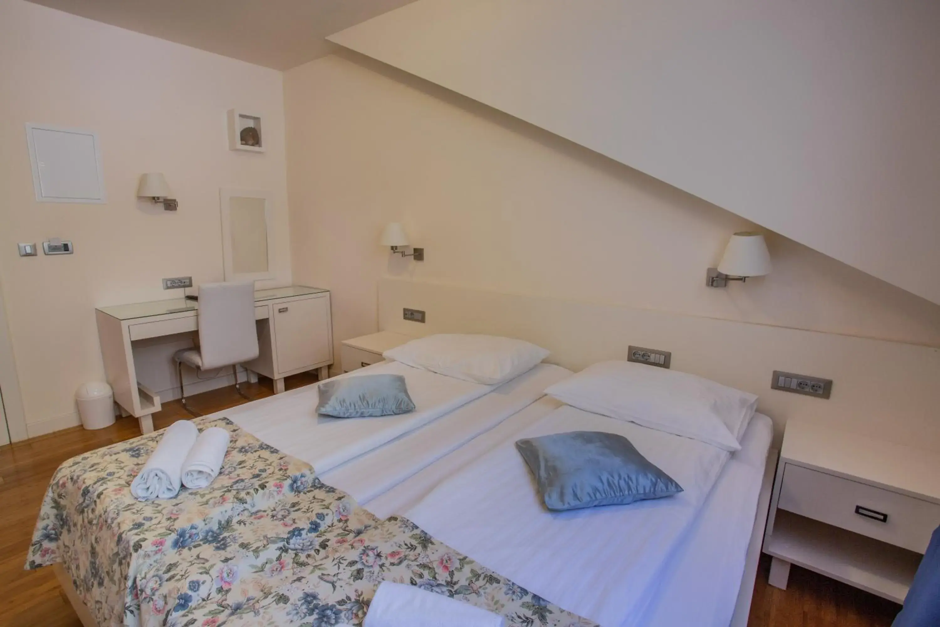 Bed in Hotel Pleter Bed in Hotel Pleter