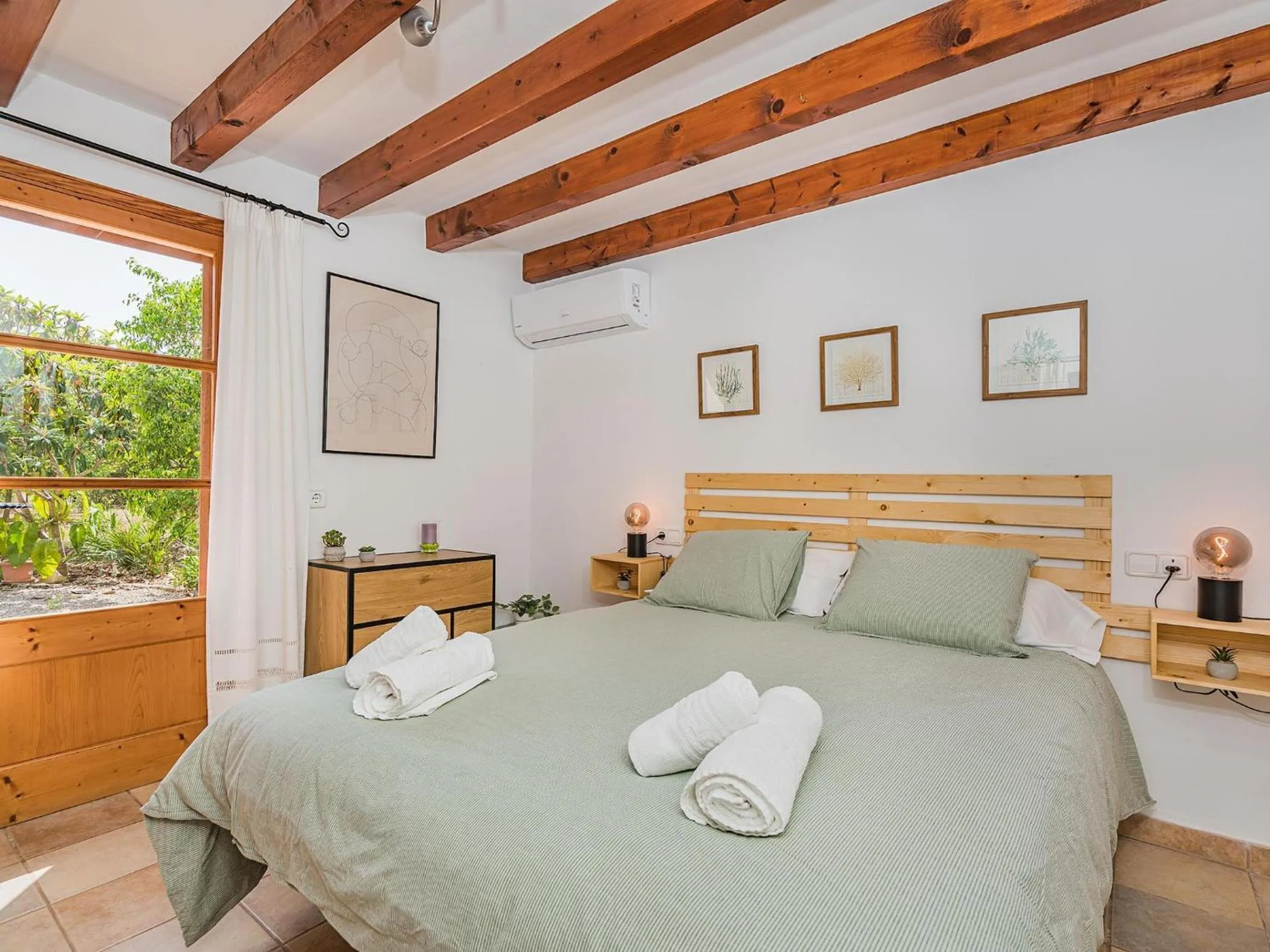 Bed in Villa Es Coste Rafal By SunVillas Mallorca