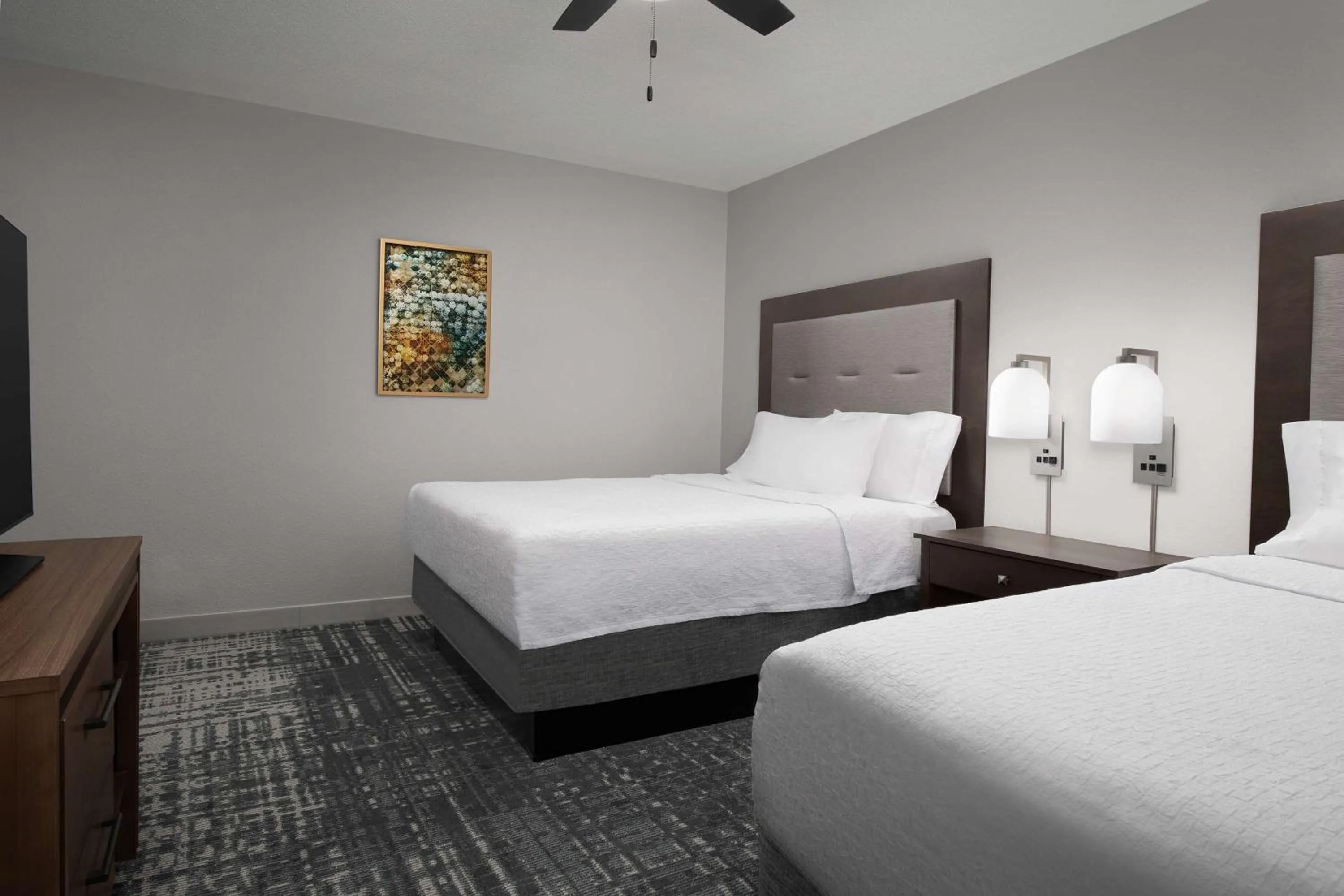 Bed in Homewood Suites by Hilton San Antonio Riverwalk/Downtown