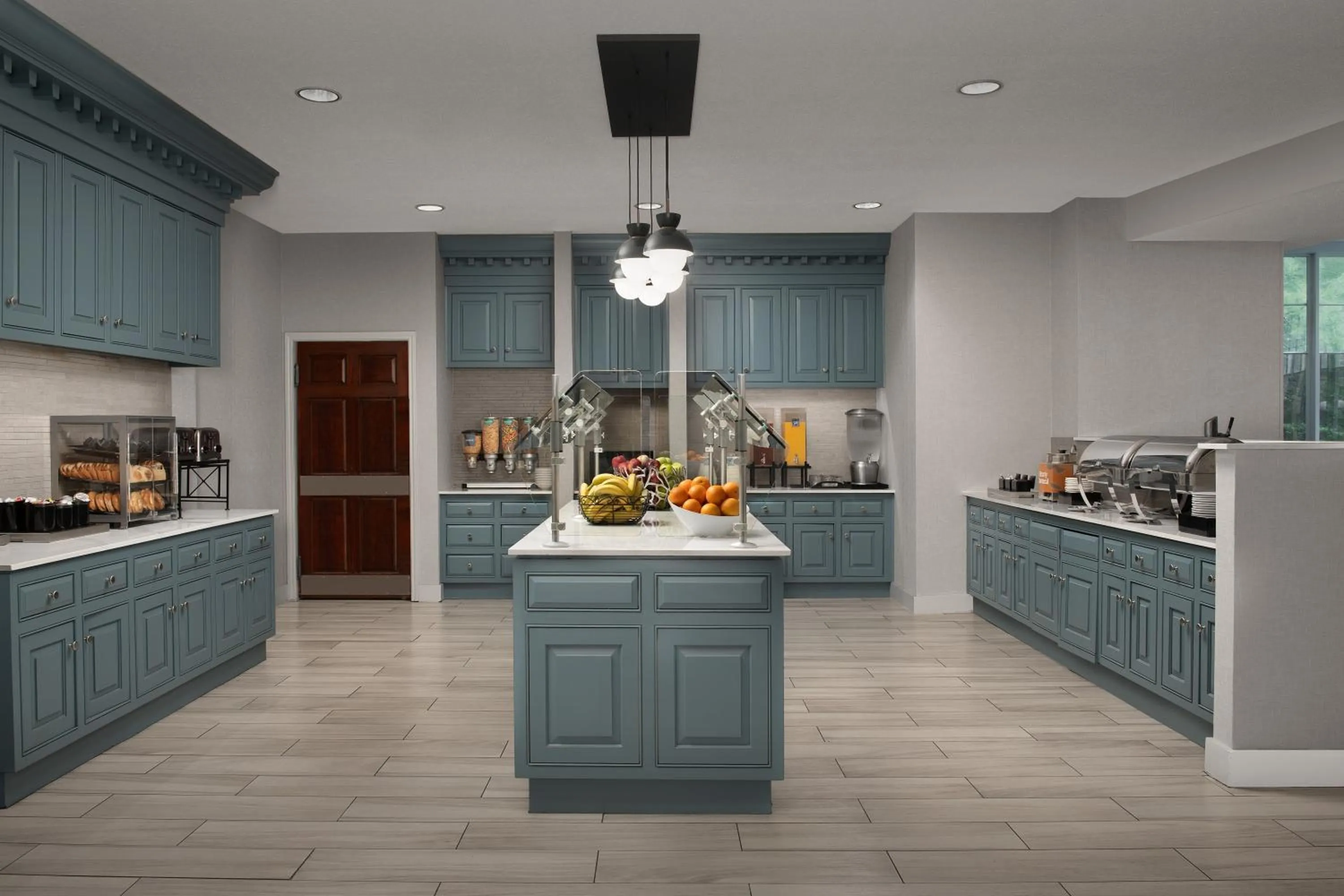 Buffet breakfast in Homewood Suites by Hilton San Antonio Riverwalk/Downtown