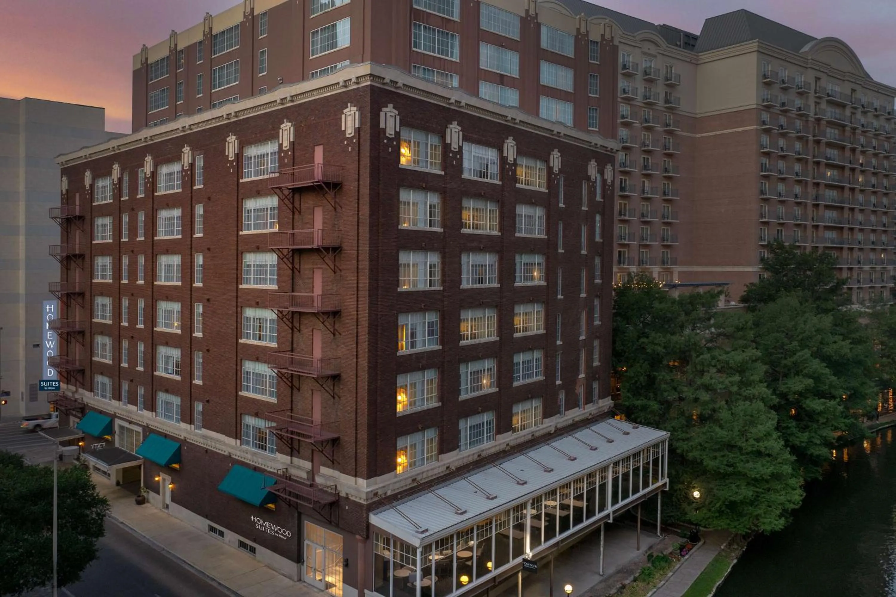 Property building in Homewood Suites by Hilton San Antonio Riverwalk/Downtown