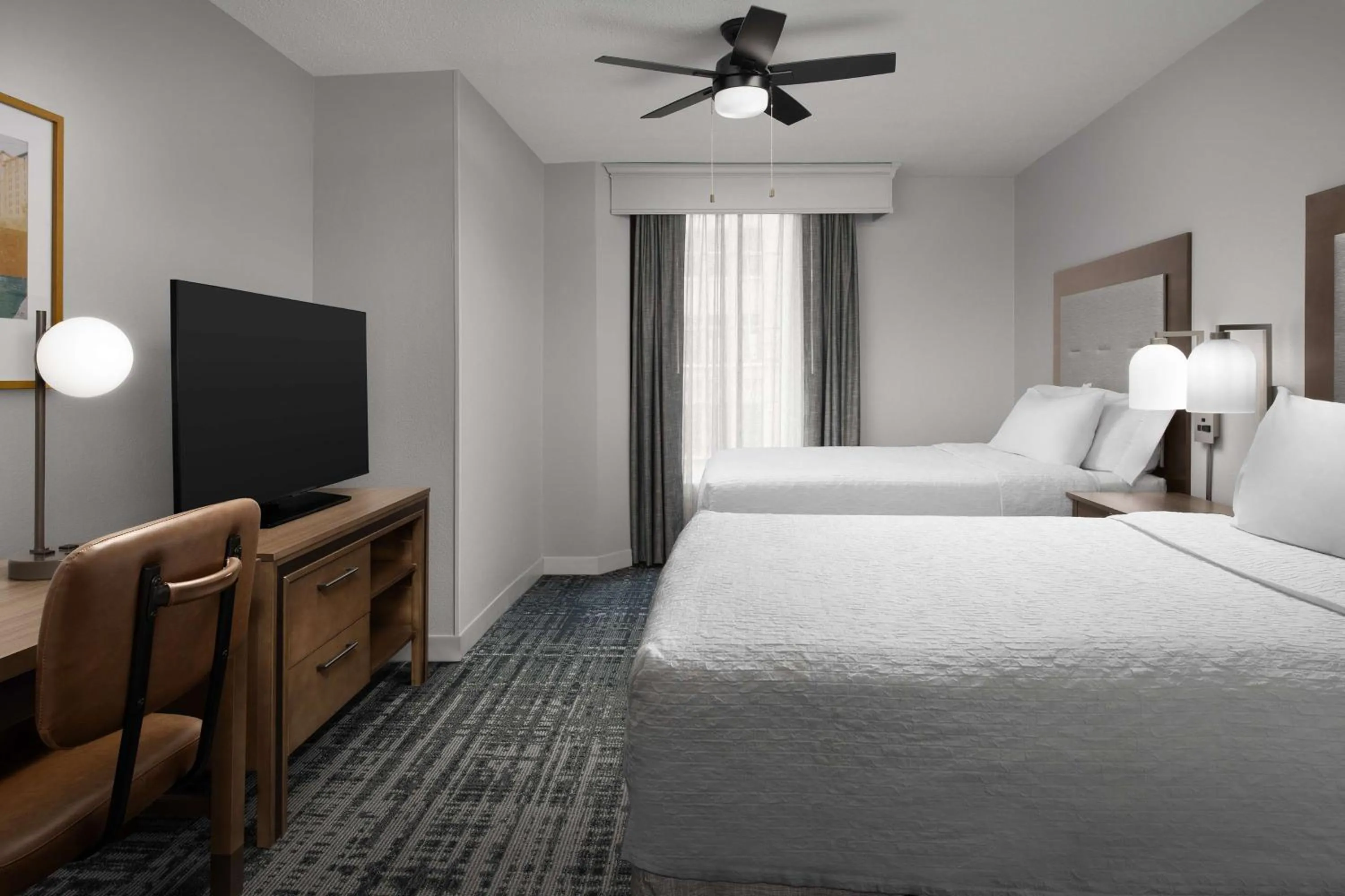 Bed in Homewood Suites by Hilton San Antonio Riverwalk/Downtown