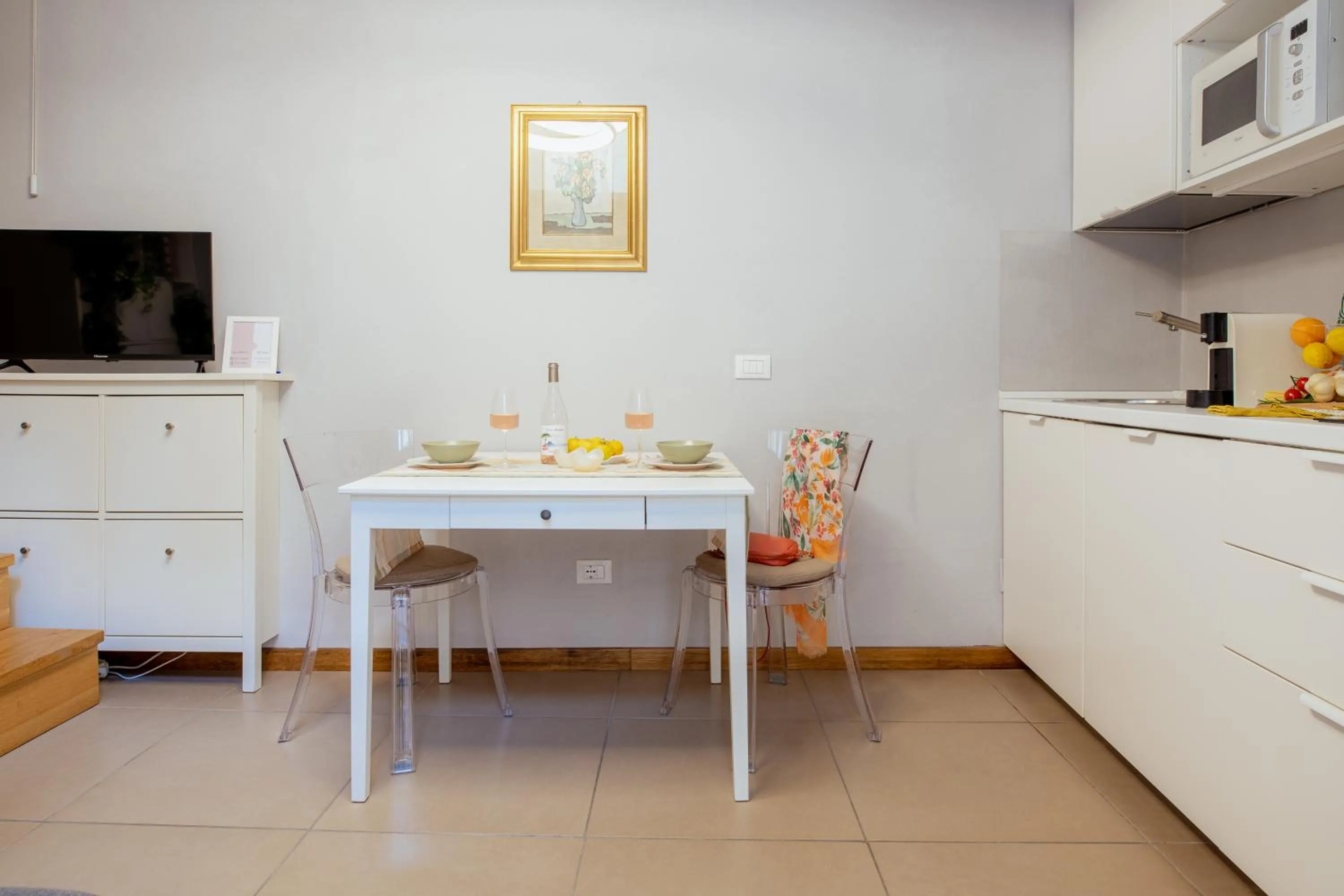 TV and multimedia in Il Cortile di Elisa & our flats