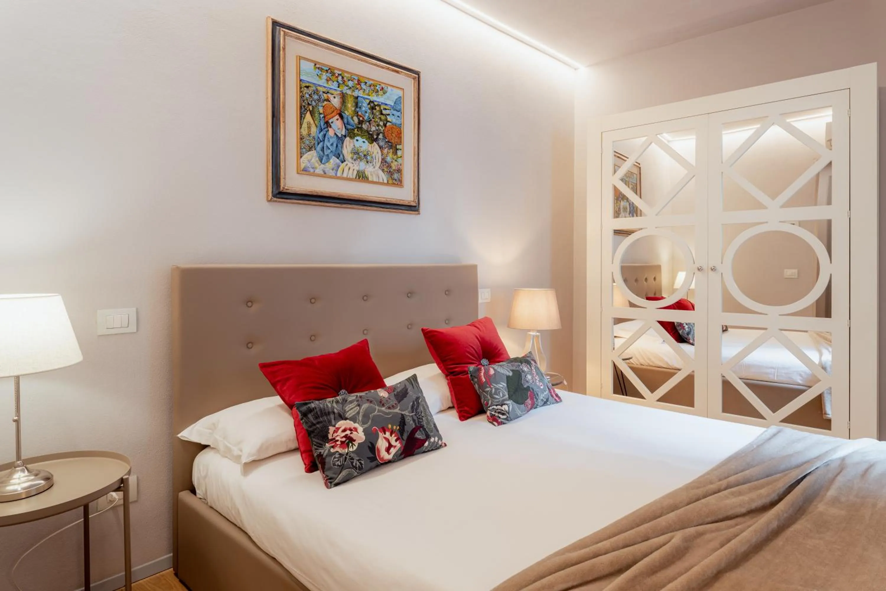 Bed in Il Cortile di Elisa & our flats