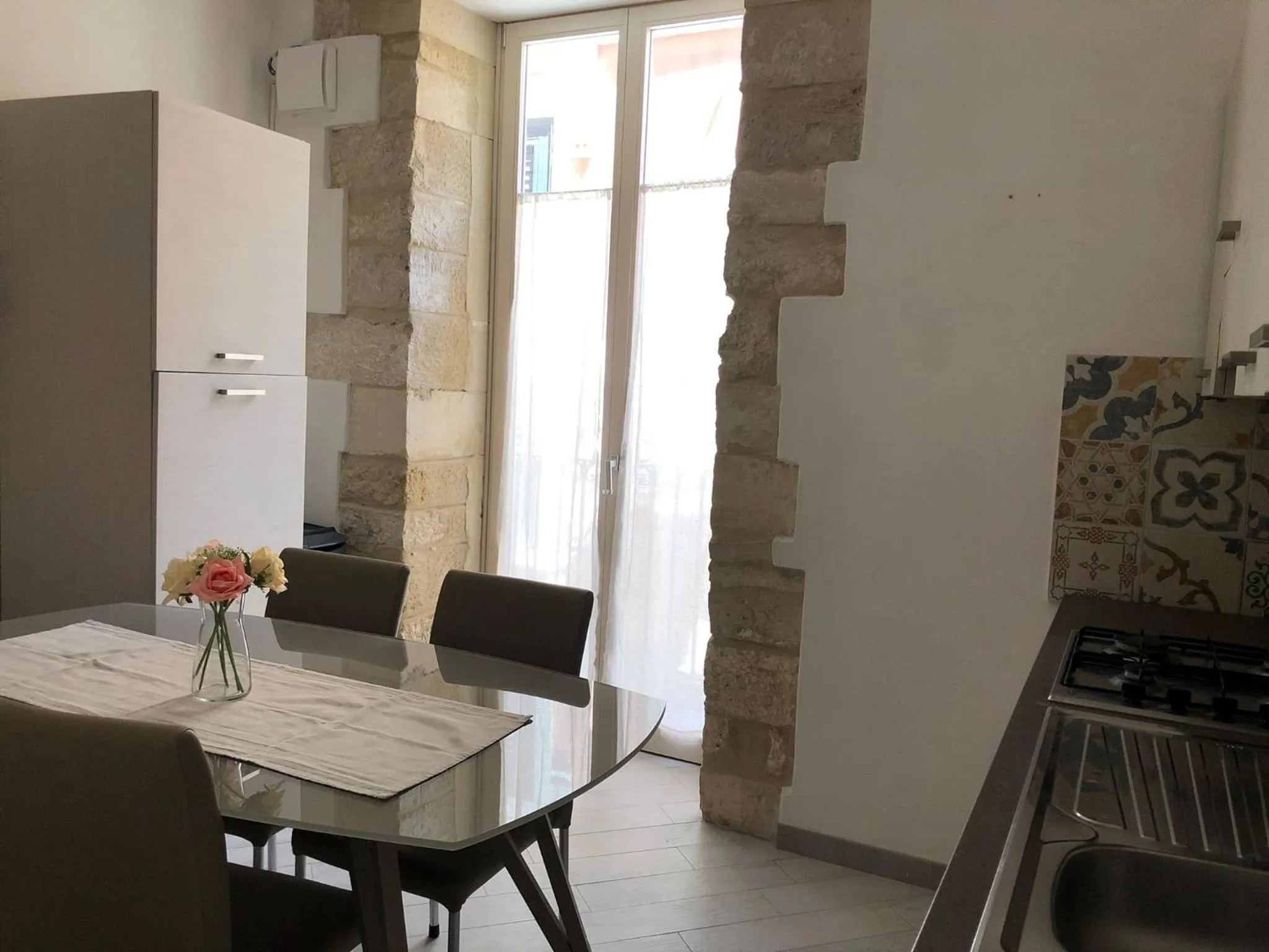 Dining area in La Gemma di Ortigia