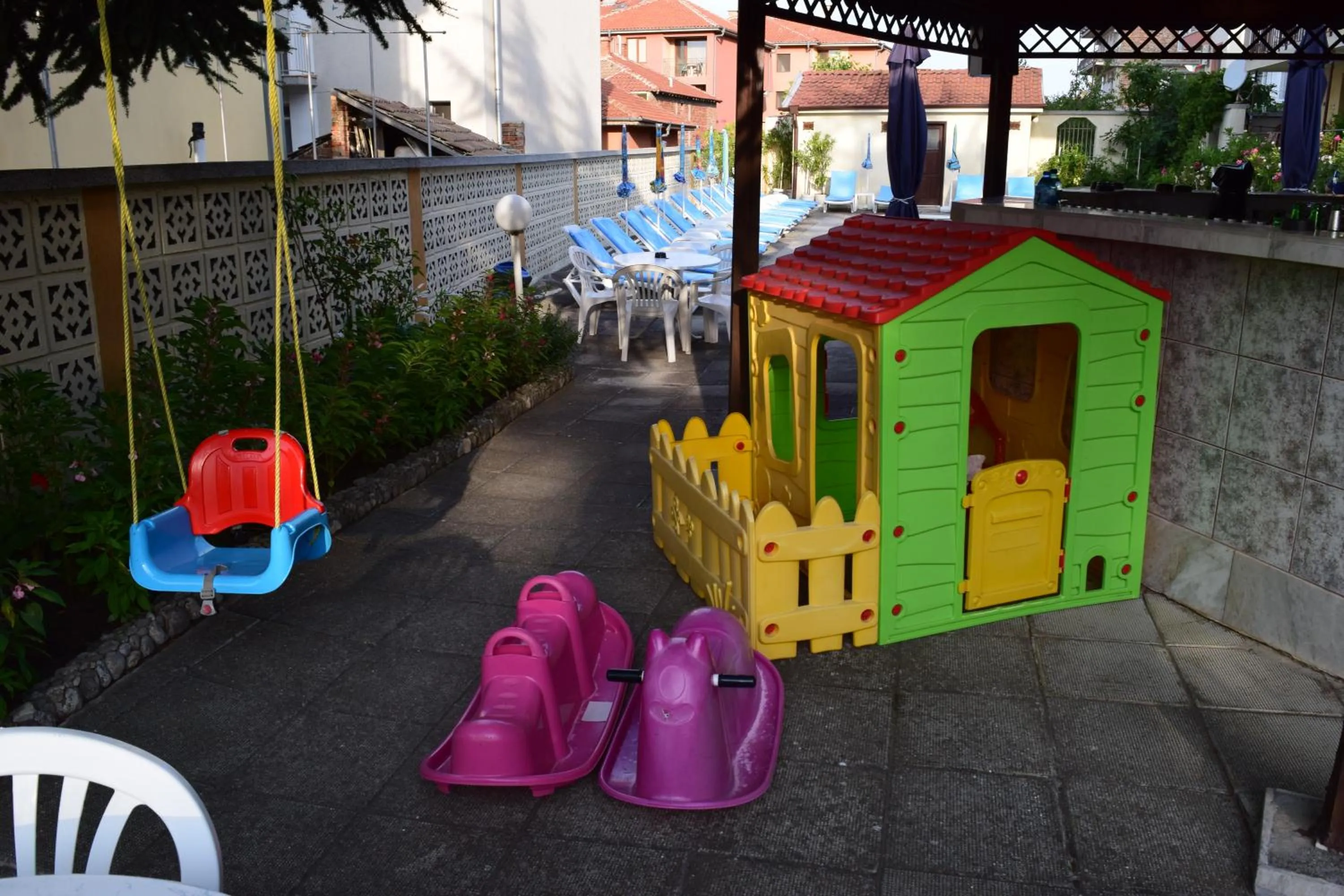 Children play ground in Family Hotel Chris