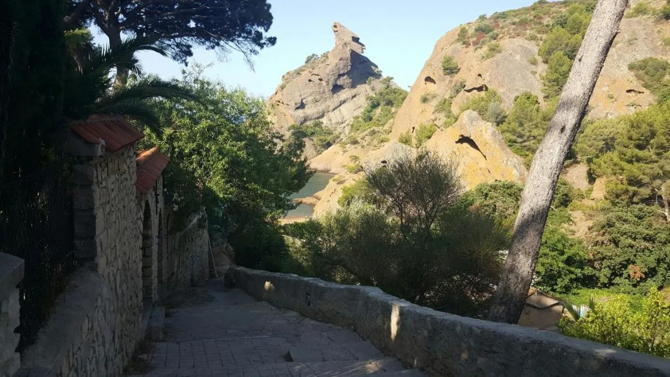 Natural landscape in Mas des Armouriers