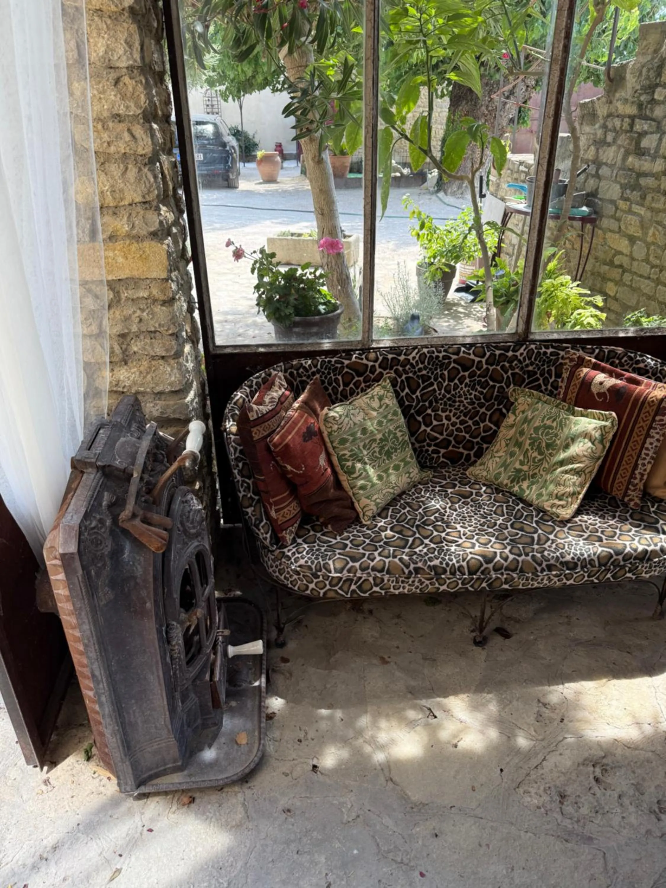Patio in Mas des Armouriers