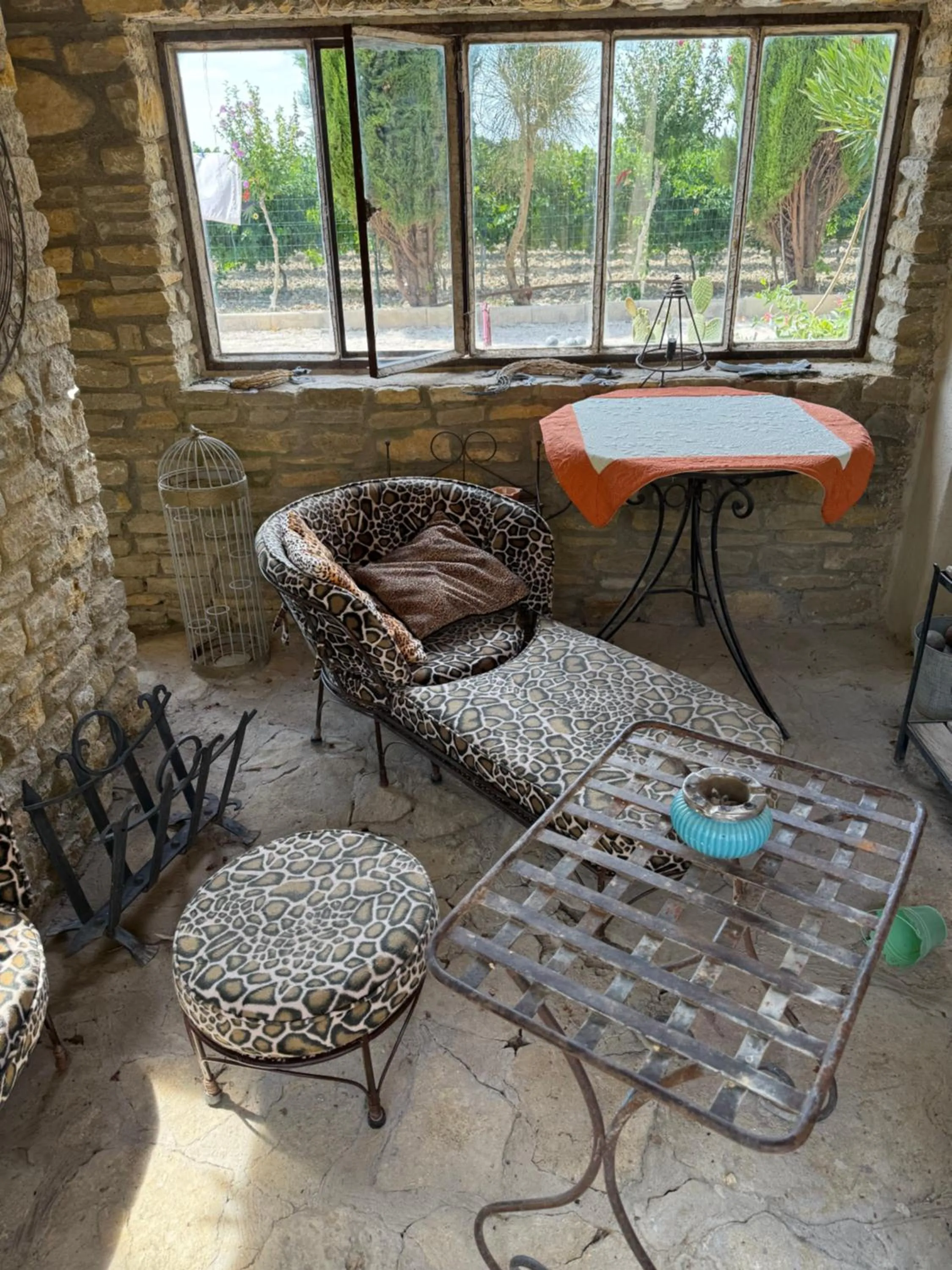 Patio in Mas des Armouriers