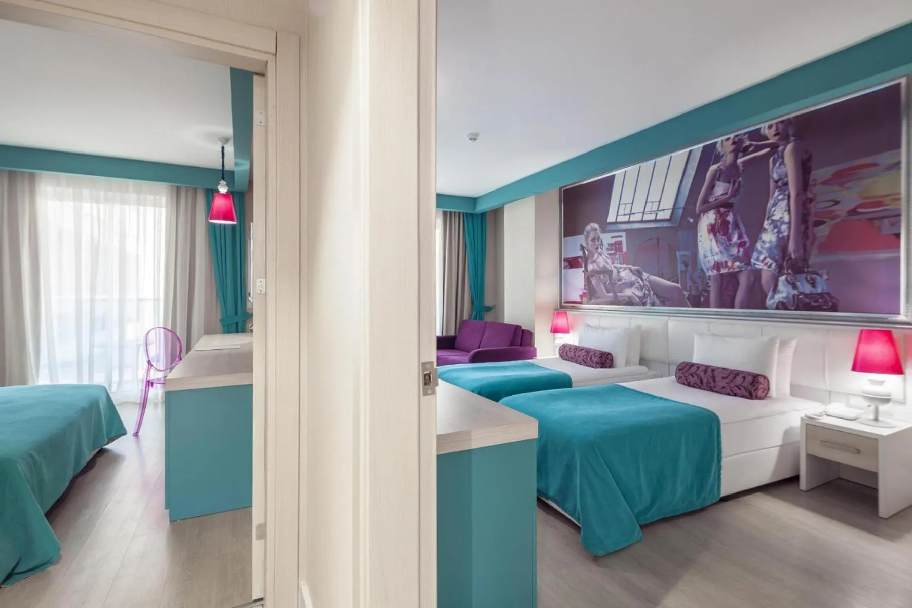 Bed in Sultan of Dreams Hotel & Spa - All Inclusive