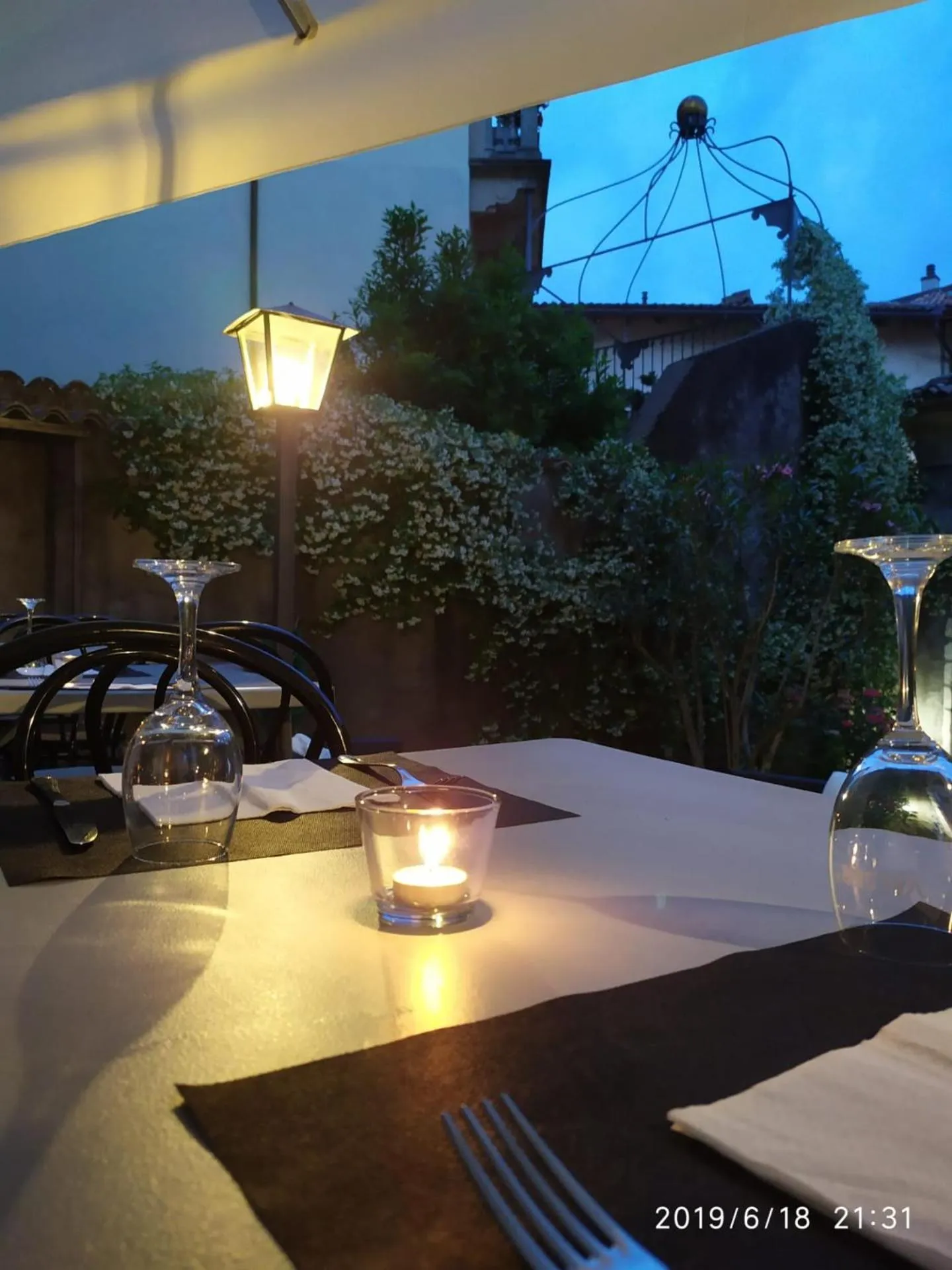 Sunset in Il torchio antico