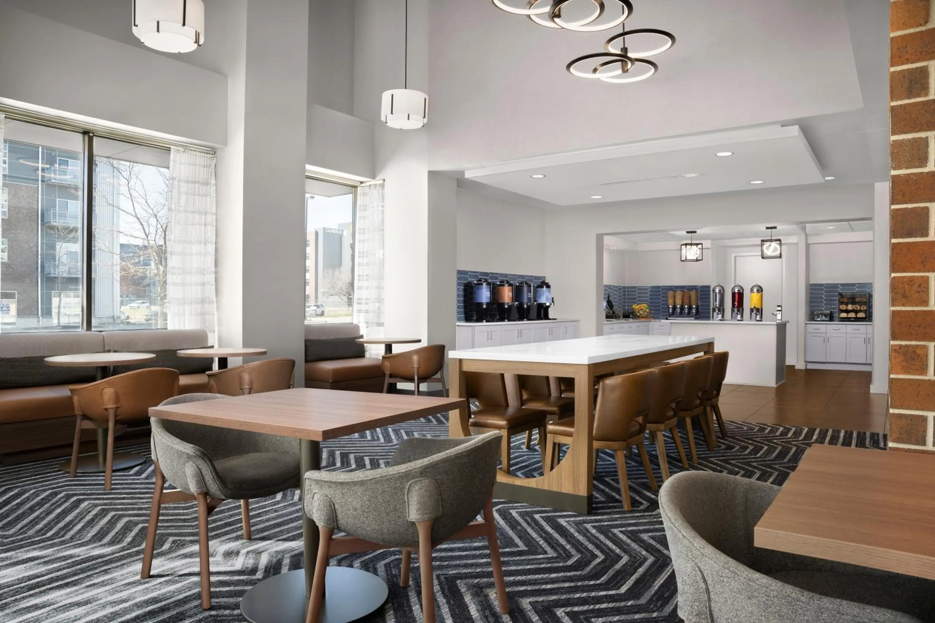 Dining area in Homewood Suites by Hilton Omaha - Downtown