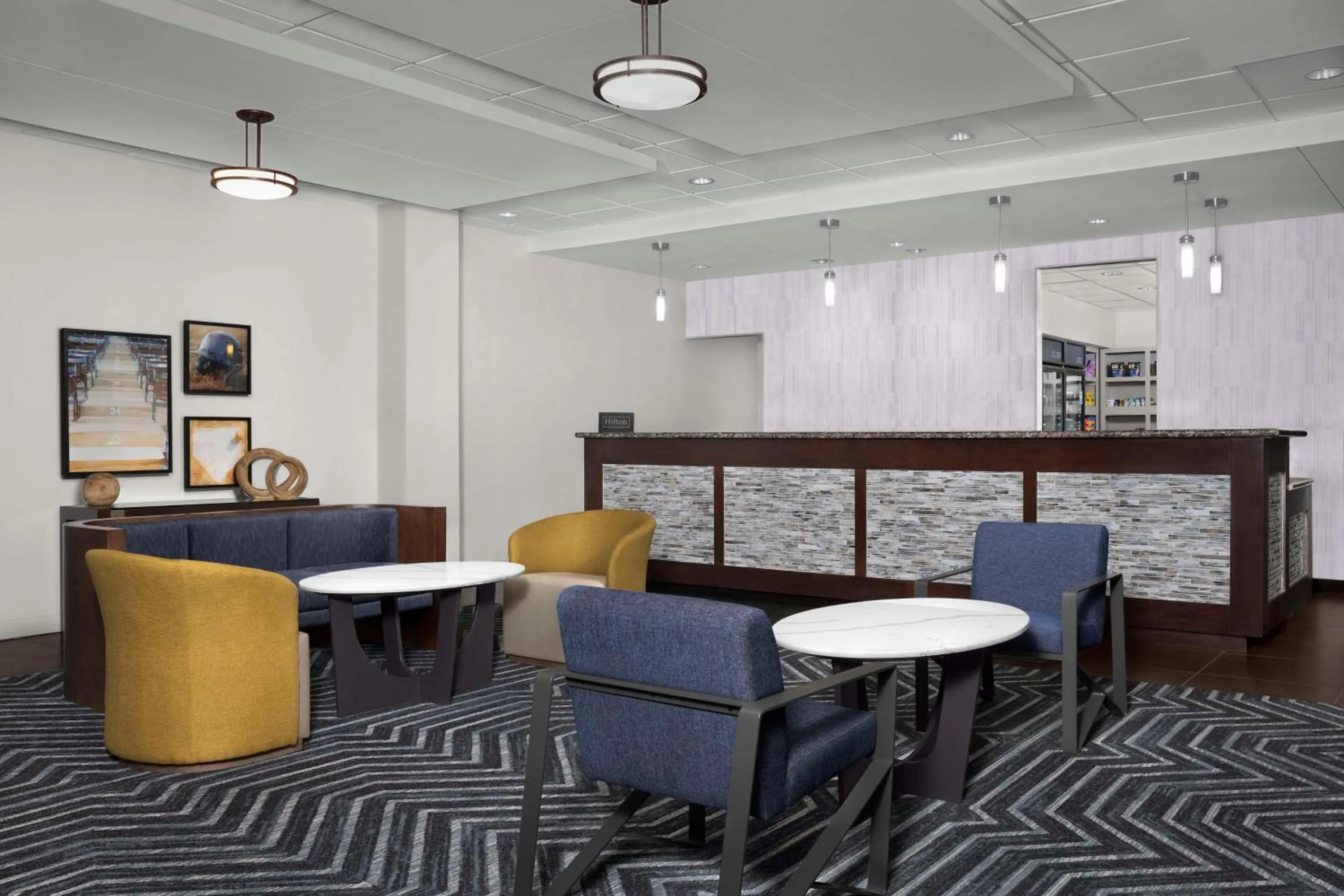 Lobby or reception in Homewood Suites by Hilton Omaha - Downtown