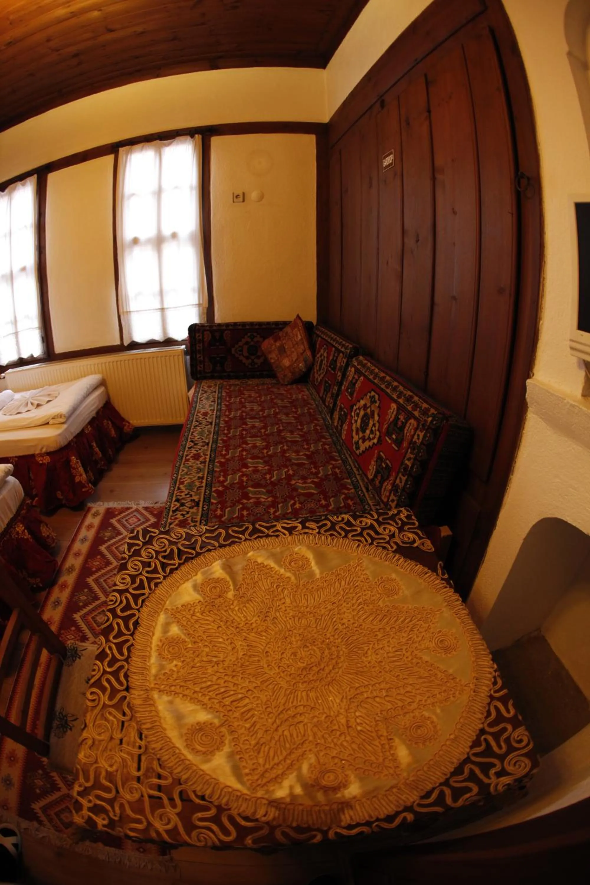 Bed in Arifbey Konak Hotel