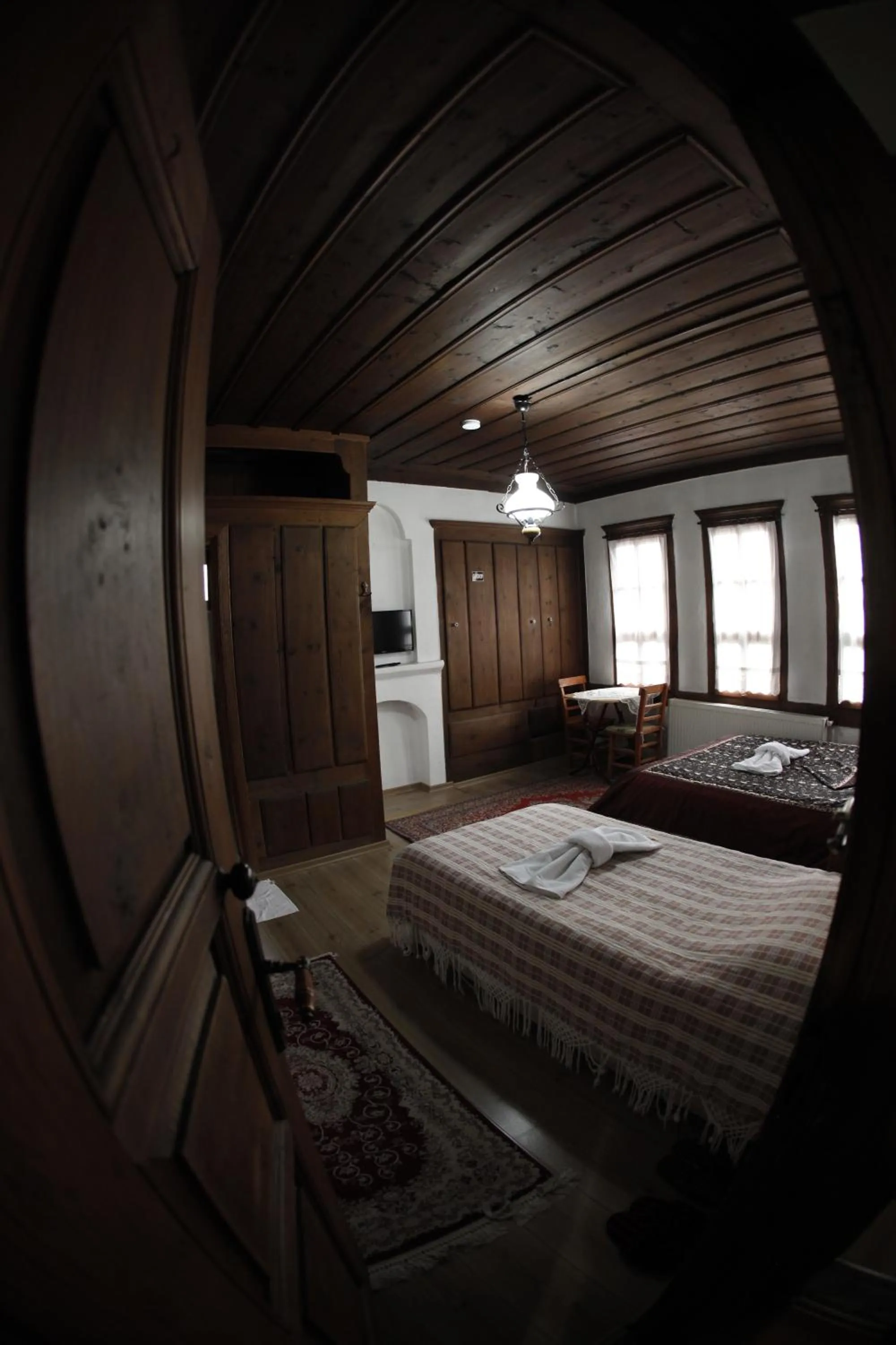 Bed in Arifbey Konak Hotel