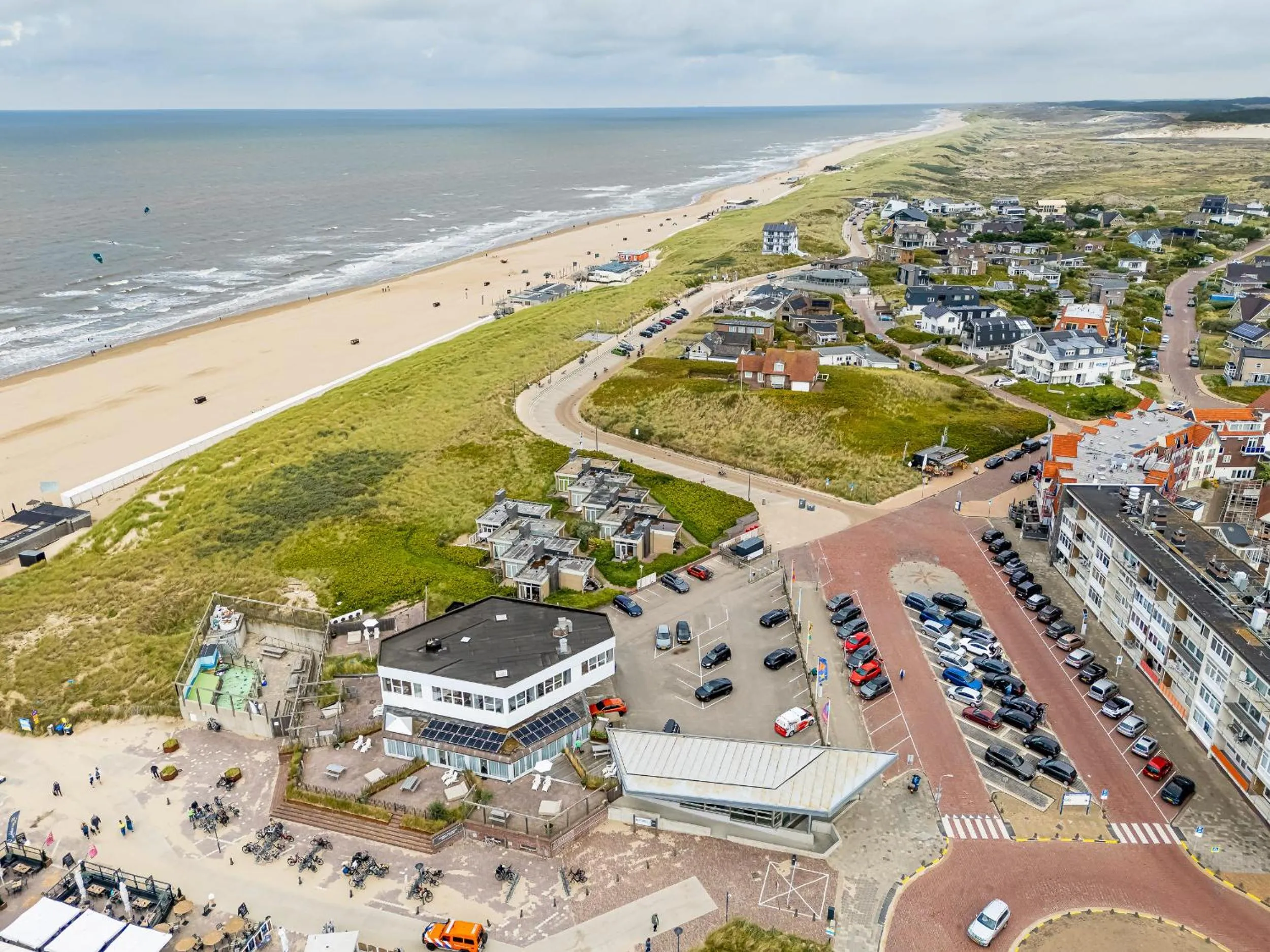 Bird's eye view in Neptunus Appartementen