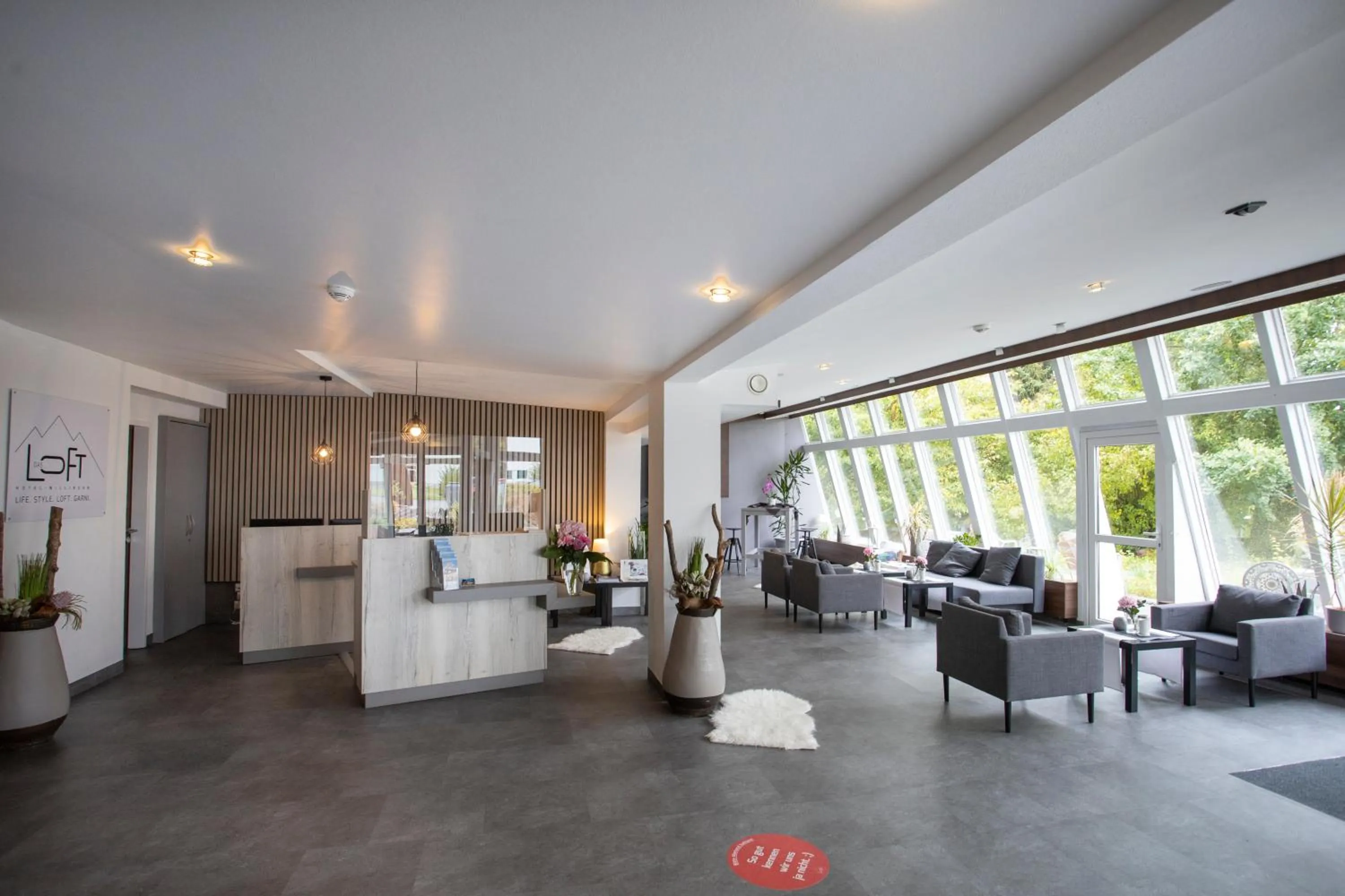 Lobby or reception in Das Loft Hotel Willingen