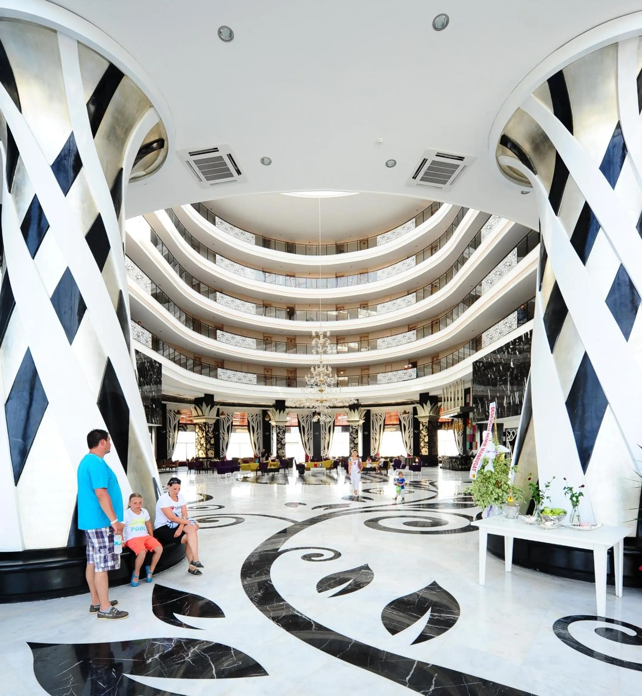 People in Seaden Sea Planet Resort & Spa