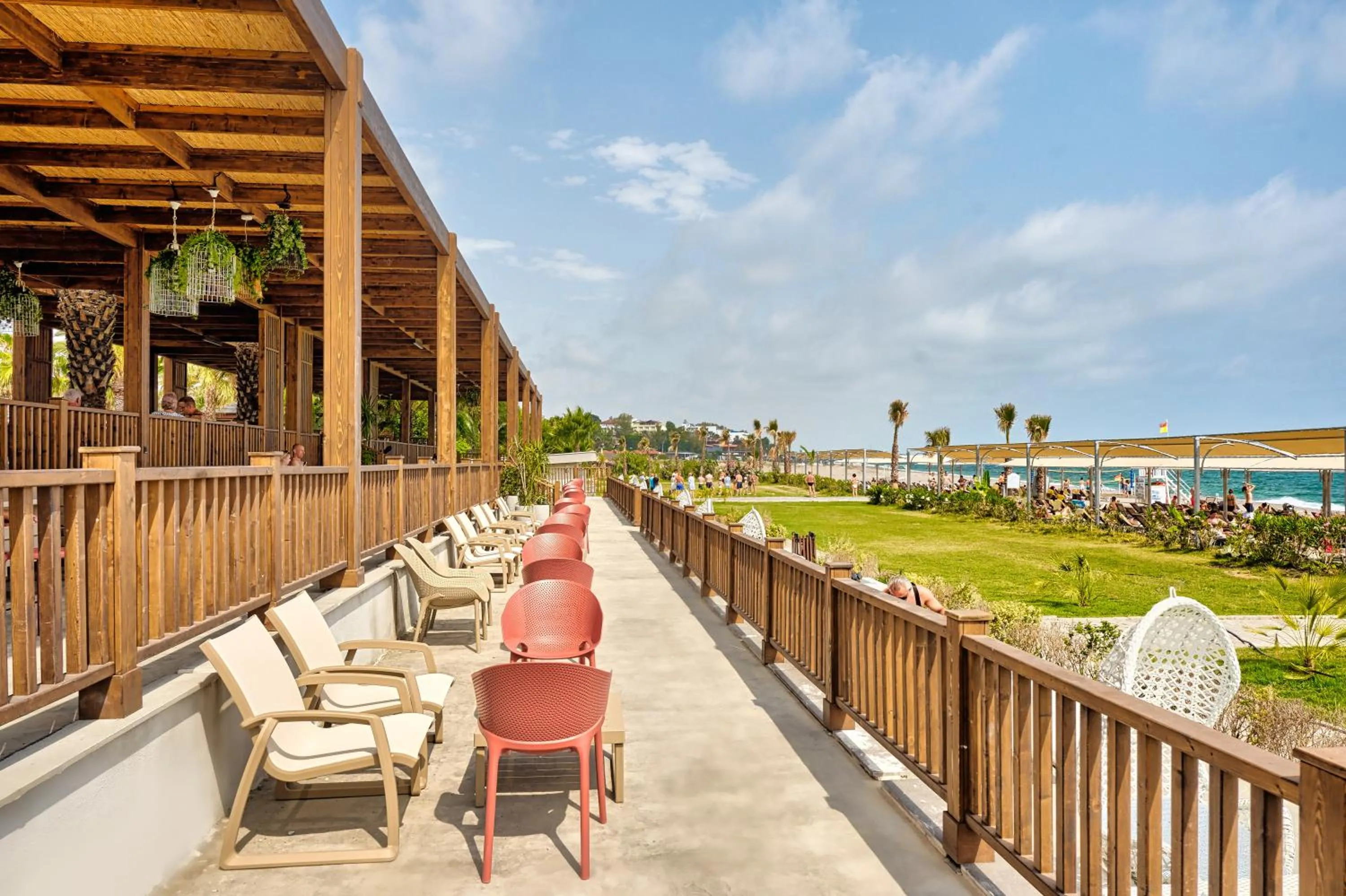 Patio in Seaden Sea Planet Resort & Spa