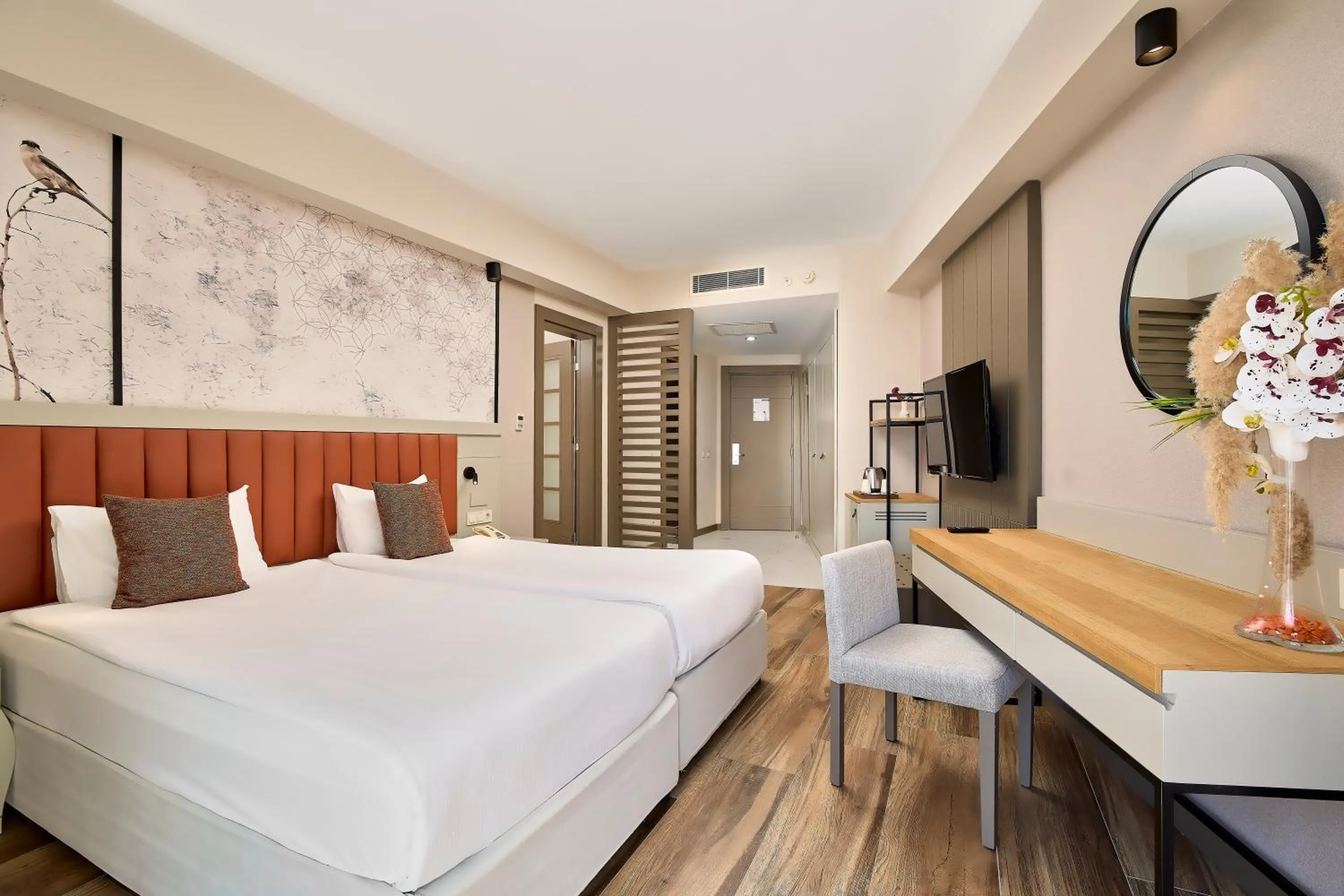 Bed in Seaden Sea Planet Resort & Spa