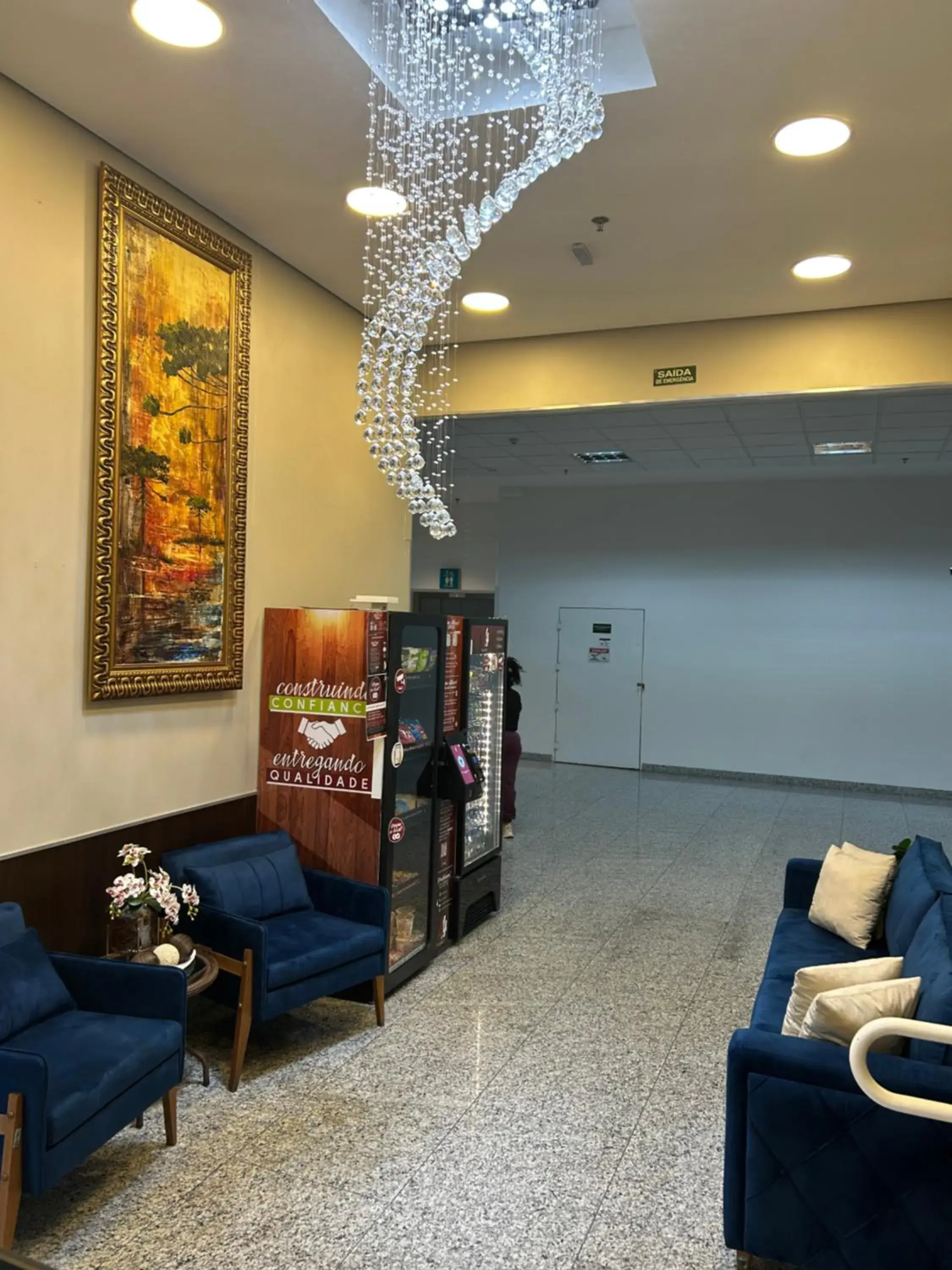 Lobby or reception in Hotel Aero Sleep Campinas Lobby or reception in Hotel Aero Sleep Campinas