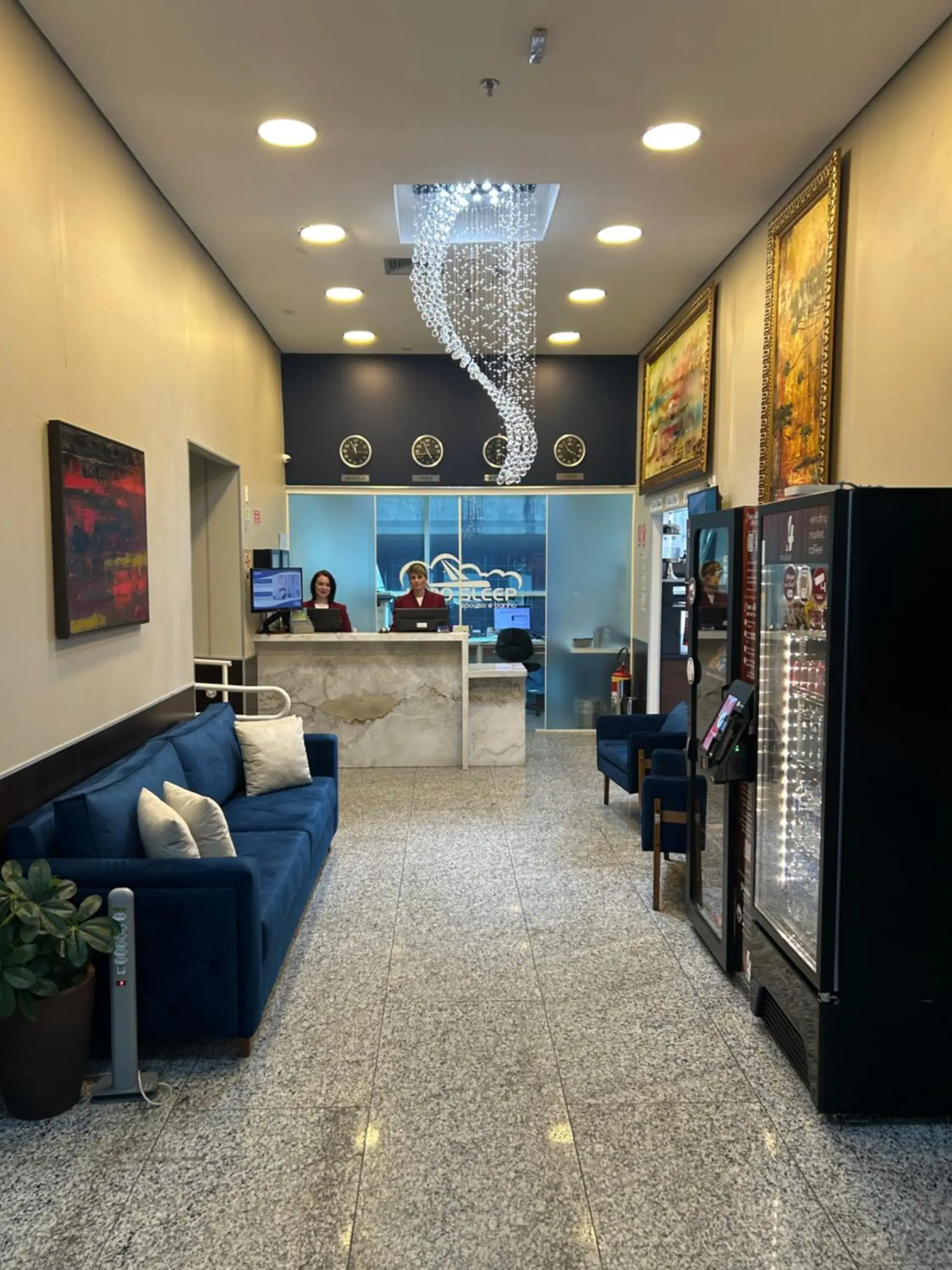 Lobby or reception in Hotel Aero Sleep Campinas Lobby or reception in Hotel Aero Sleep Campinas