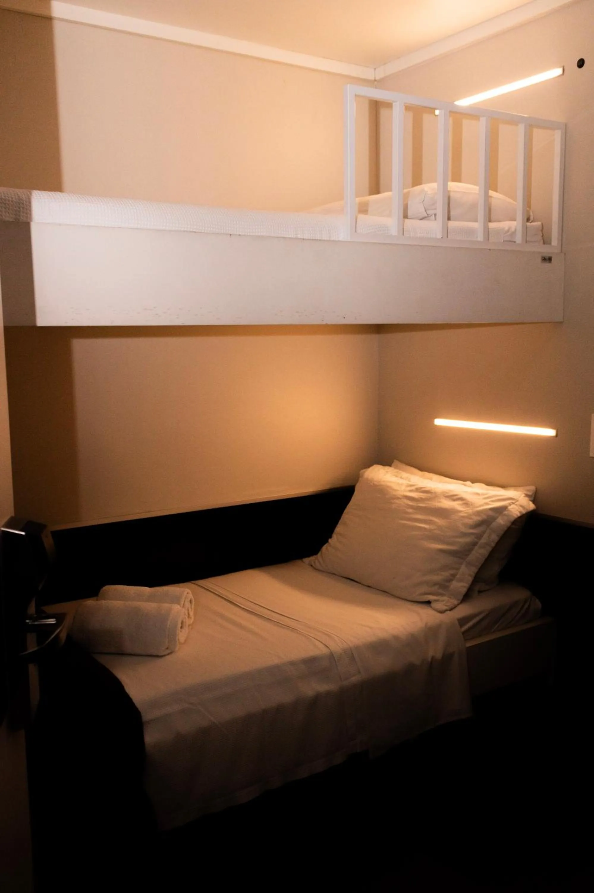 Bed in Hotel Aero Sleep Campinas