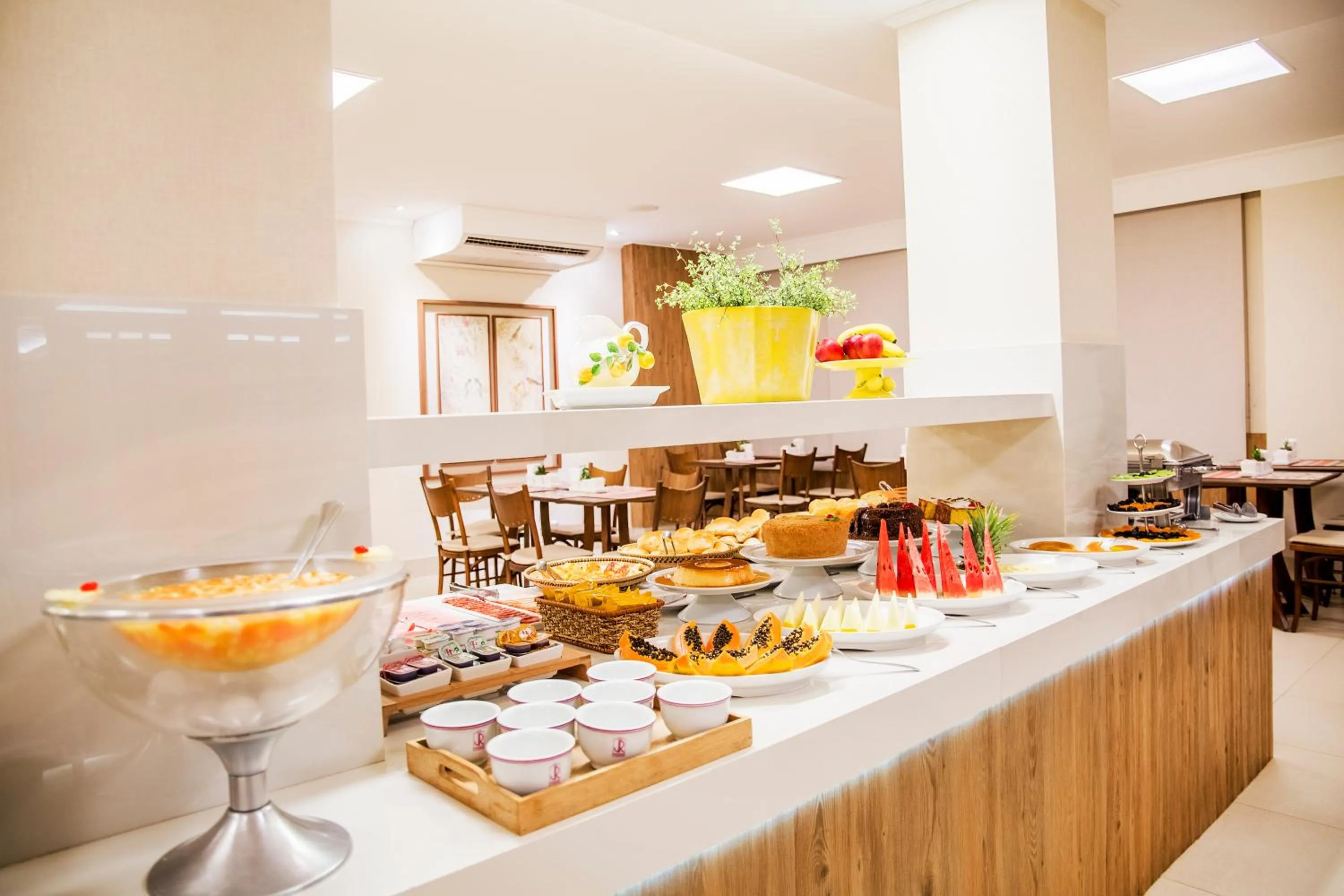 Buffet breakfast in JR Hotel