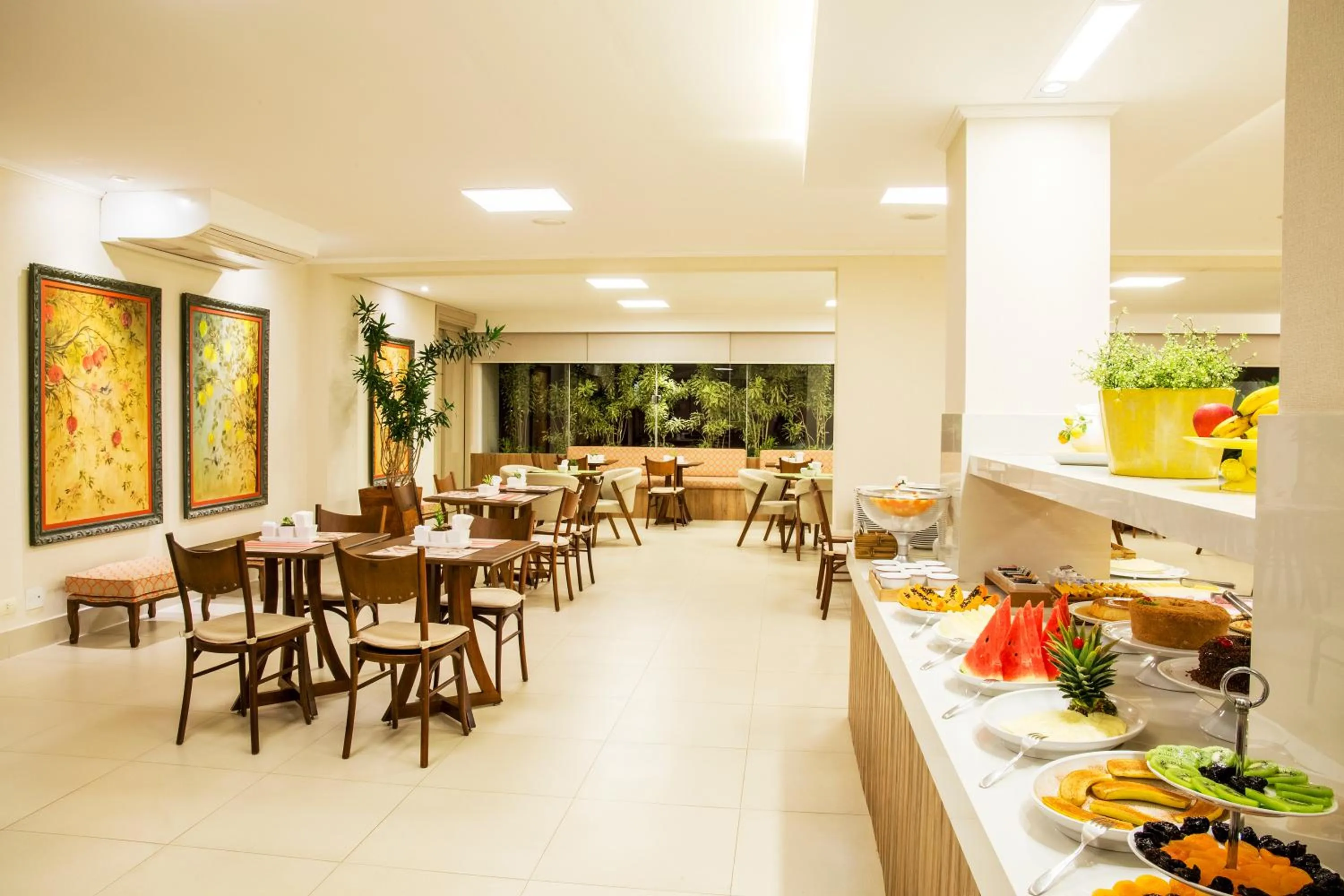 Buffet breakfast in JR Hotel