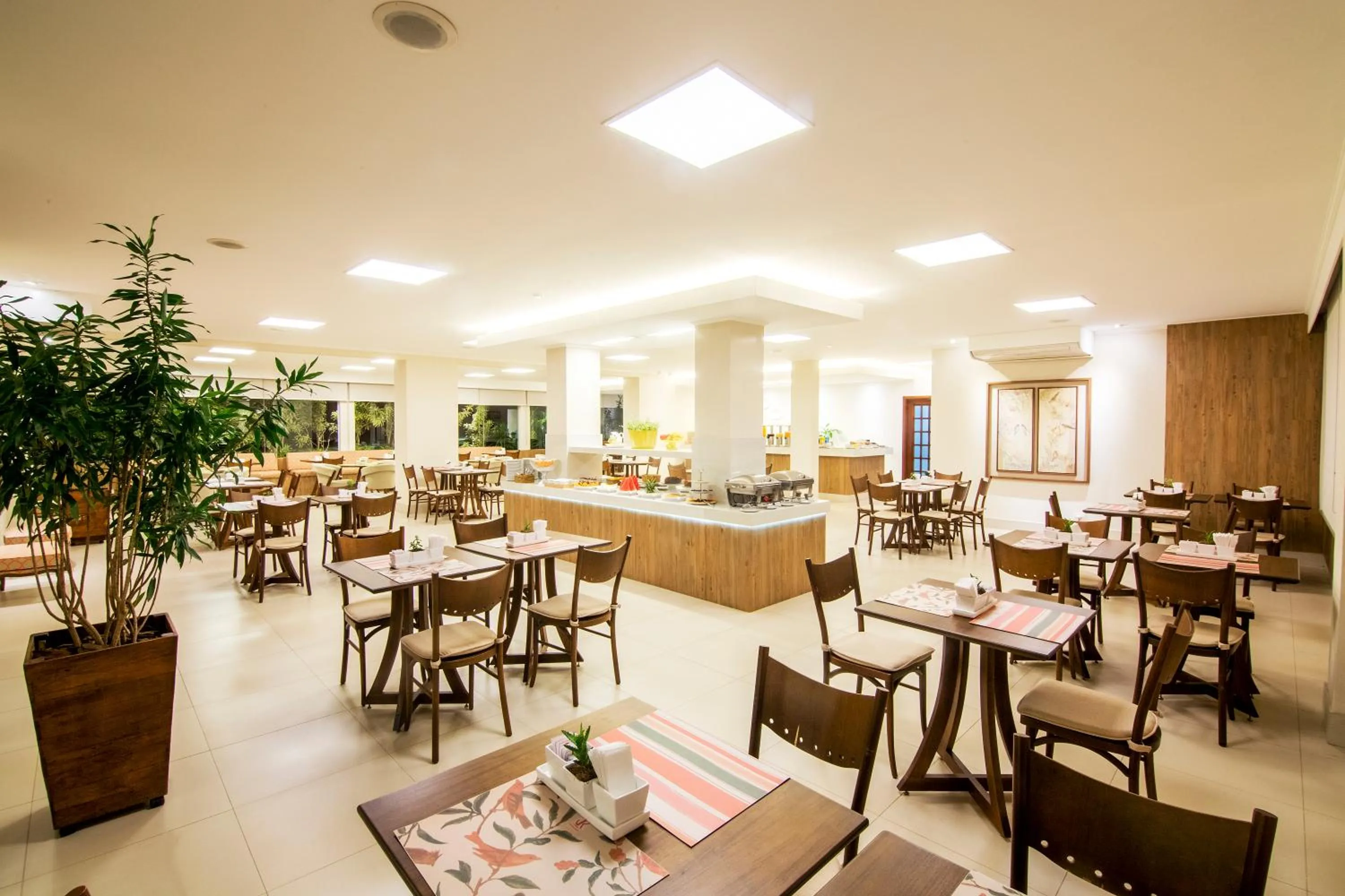 Buffet breakfast in JR Hotel