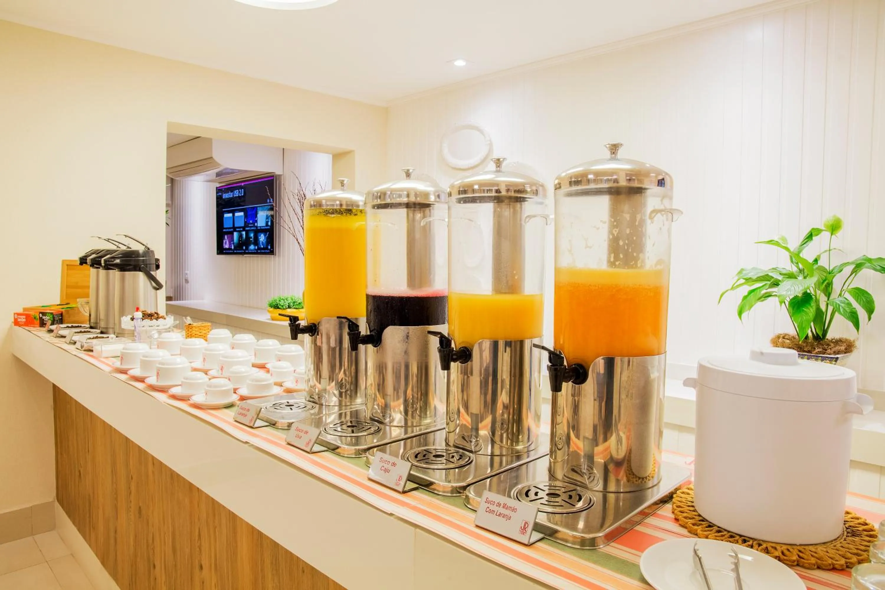 Buffet breakfast in JR Hotel