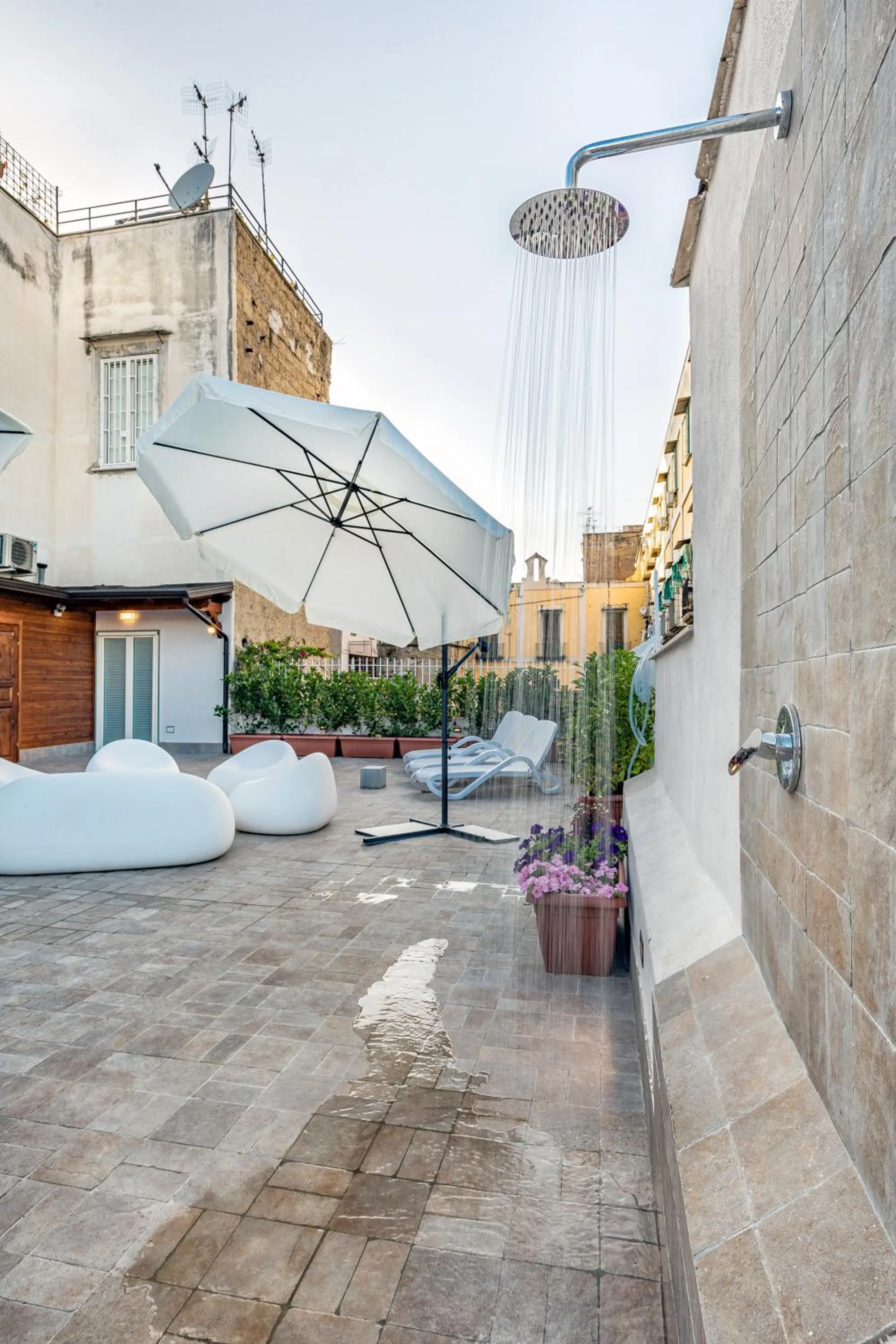 Balcony/Terrace in Napoli Squares Suites