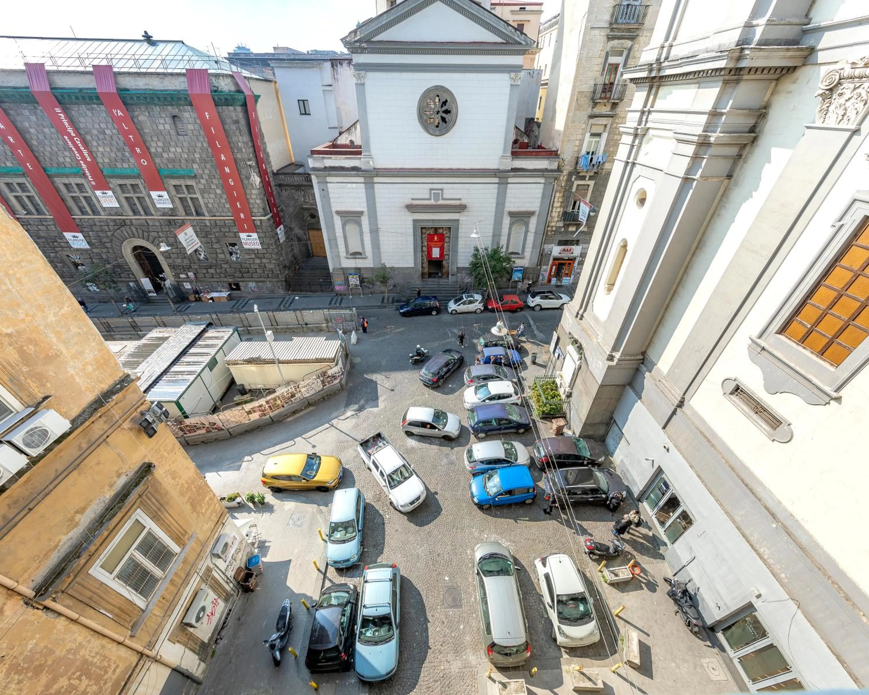Landmark view in Napoli Squares Suites