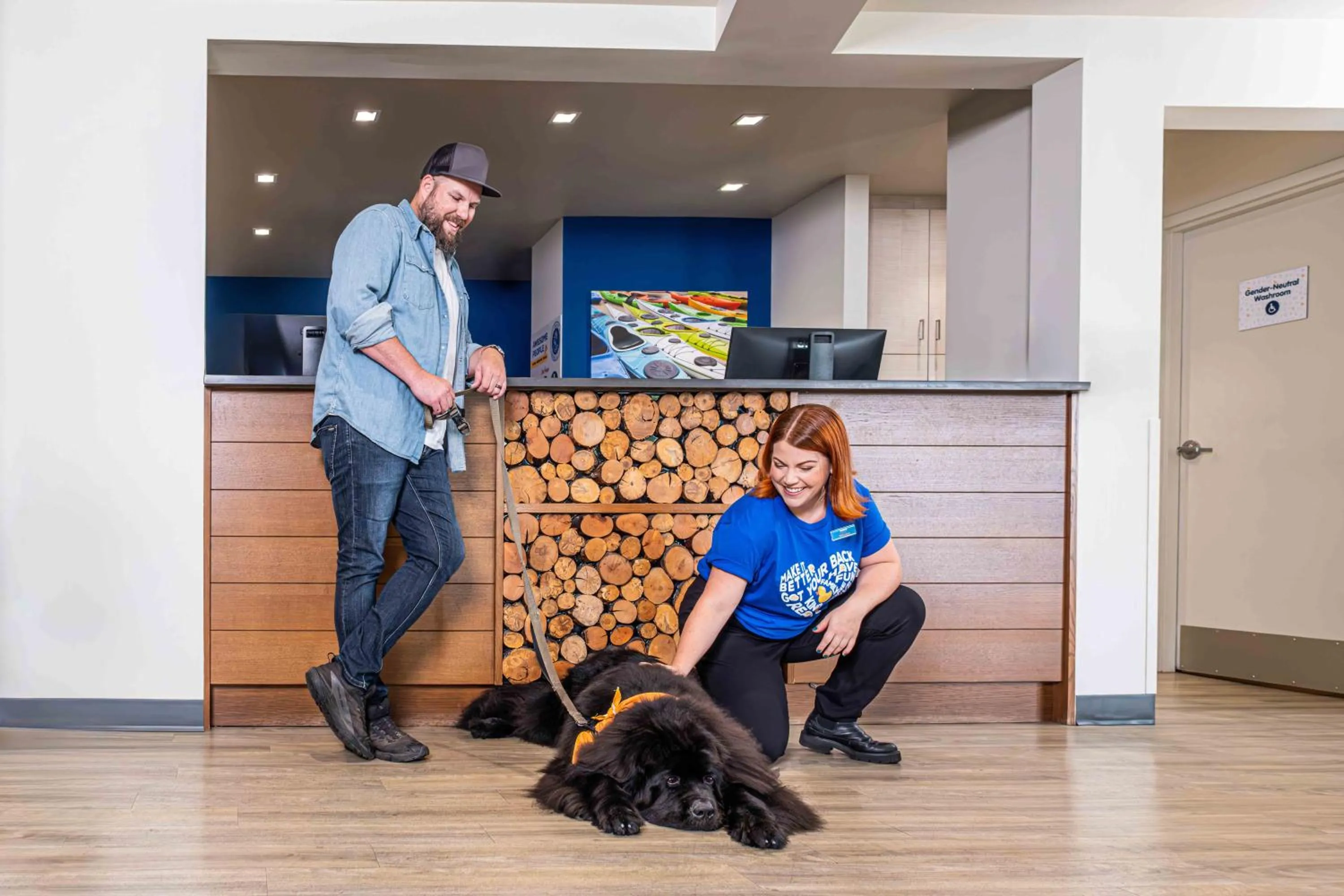 Lobby or reception in Accent Inns Victoria