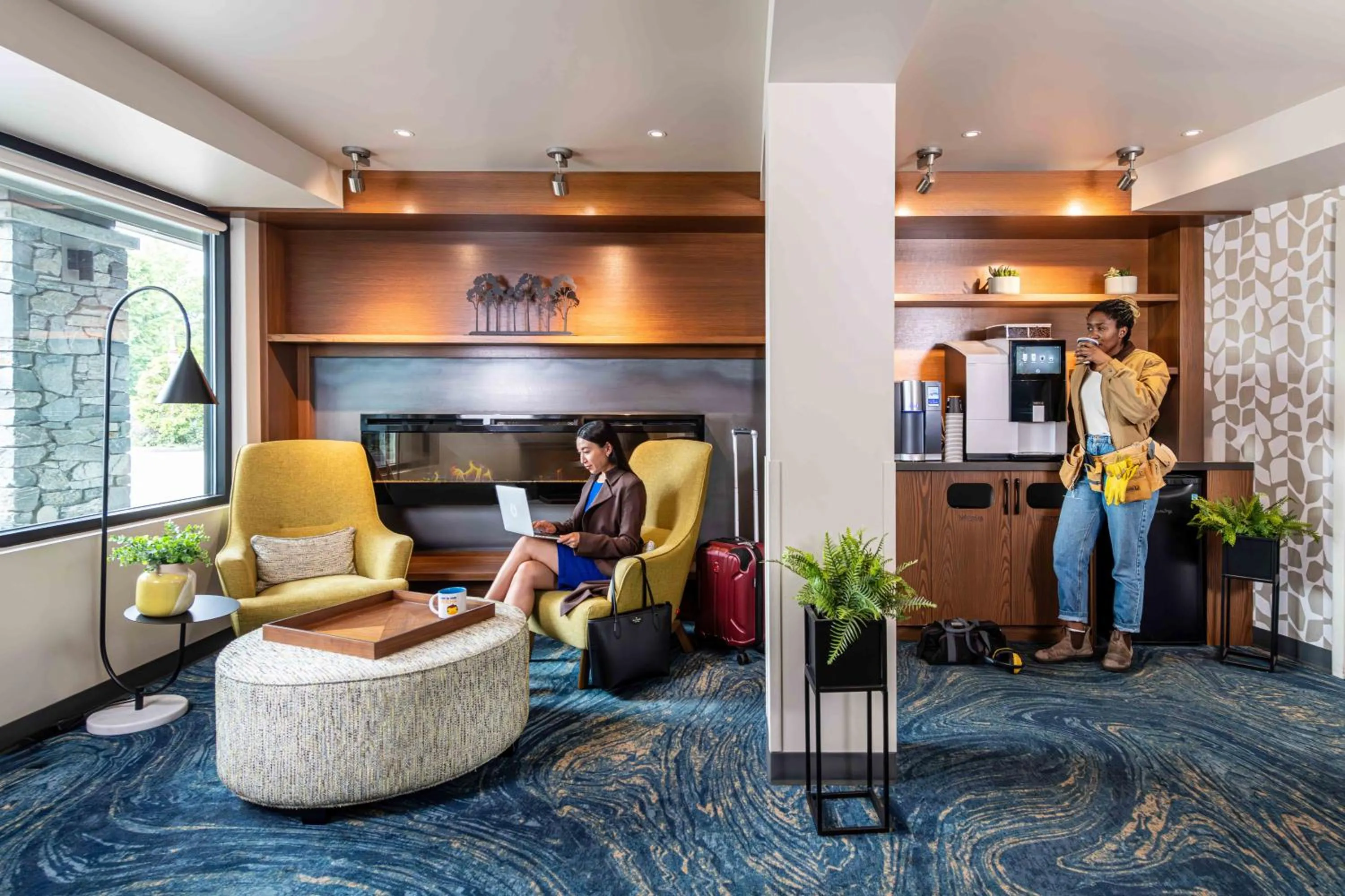 Coffee/tea facilities in Accent Inns Victoria